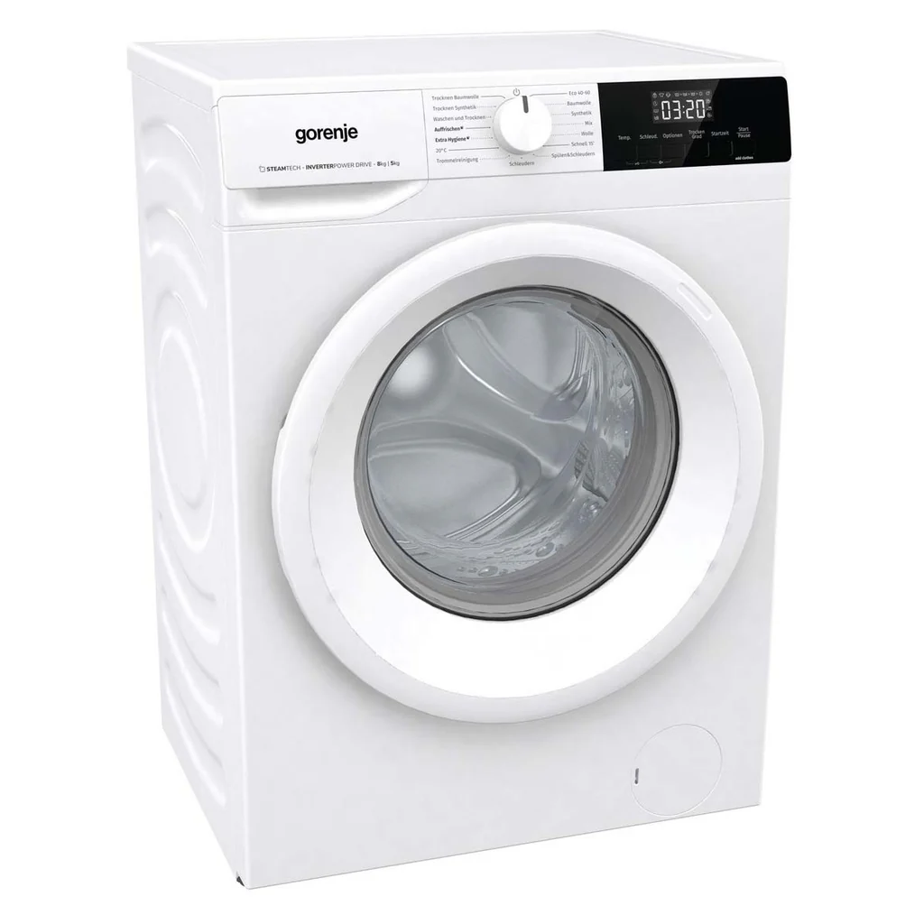 Gorenje W3D2A854ADPS/DE Waschtrockner, Baujahr 2025, 8/5 kg, 1400 U/min, mit Dampffunktion