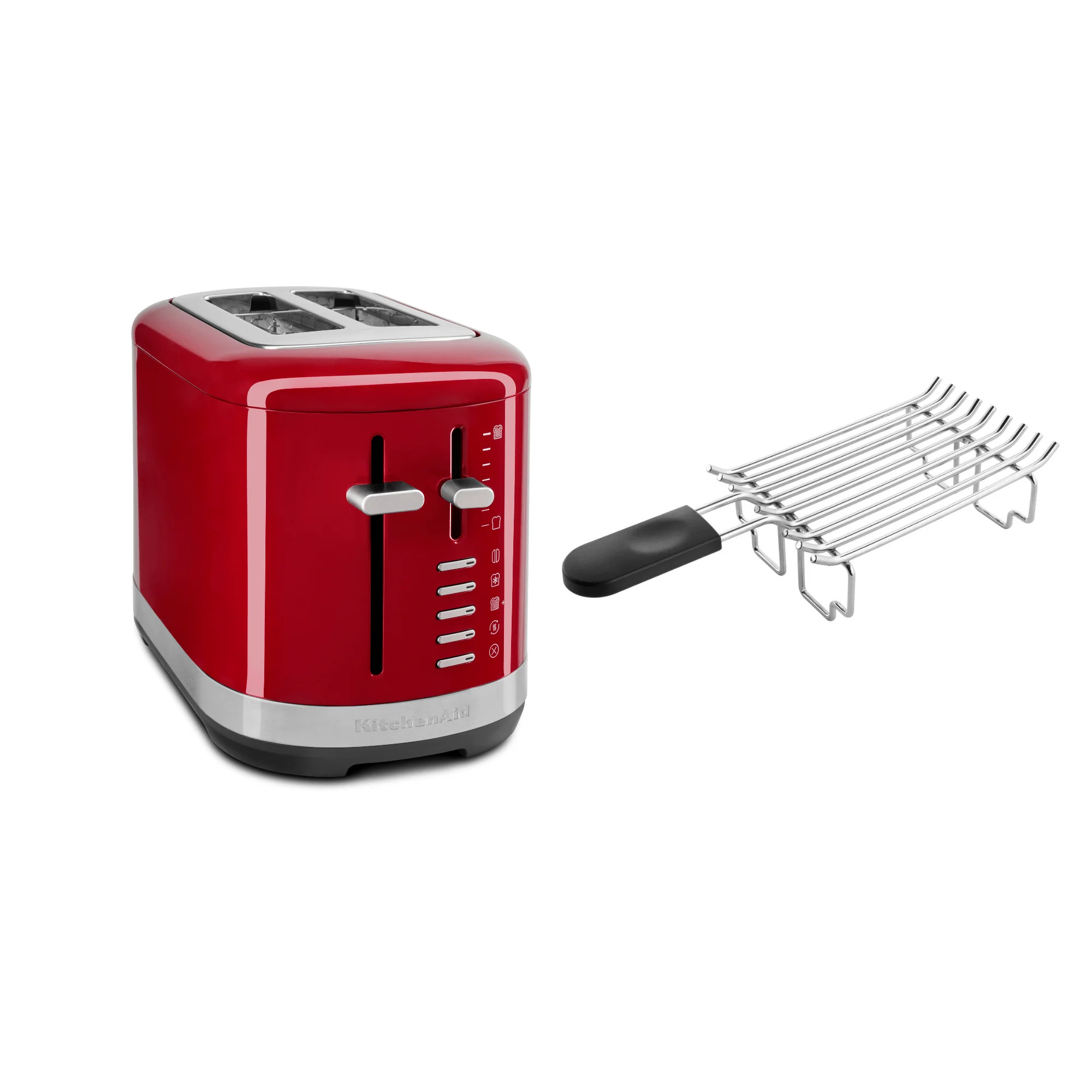 KitchenAid 2-teiliges Set 2025: Toaster + Brötchenhalter 5KMT2109
