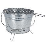 Zinkwürfel-Grillplatte, 27 cm