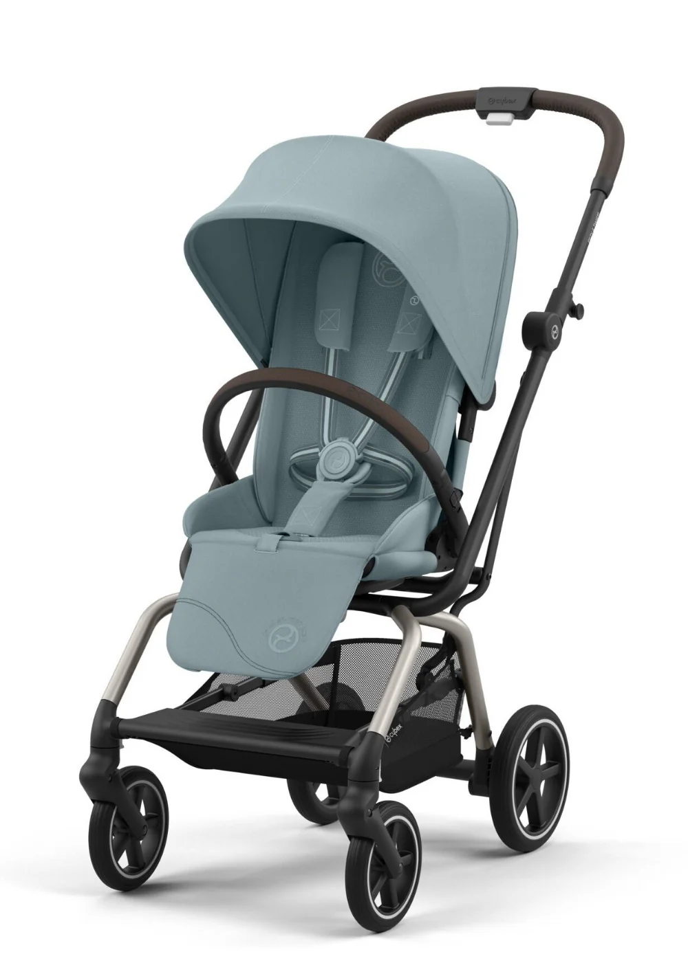 Eezy S Twist+2 Kinderwagen, Modelljahr 2025, Farbe: Taupe/Sturmblau