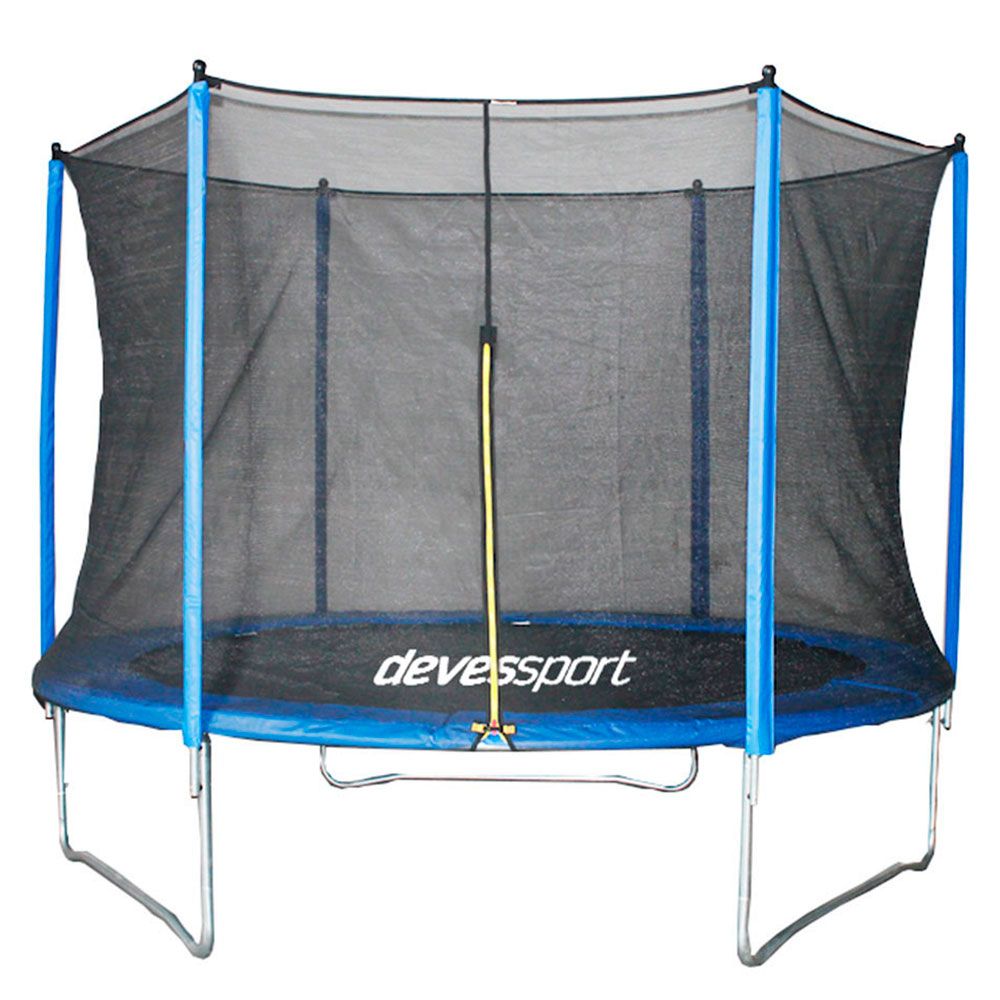 Kombi-Trampolinbett 245 cm mit Netz - Devessport