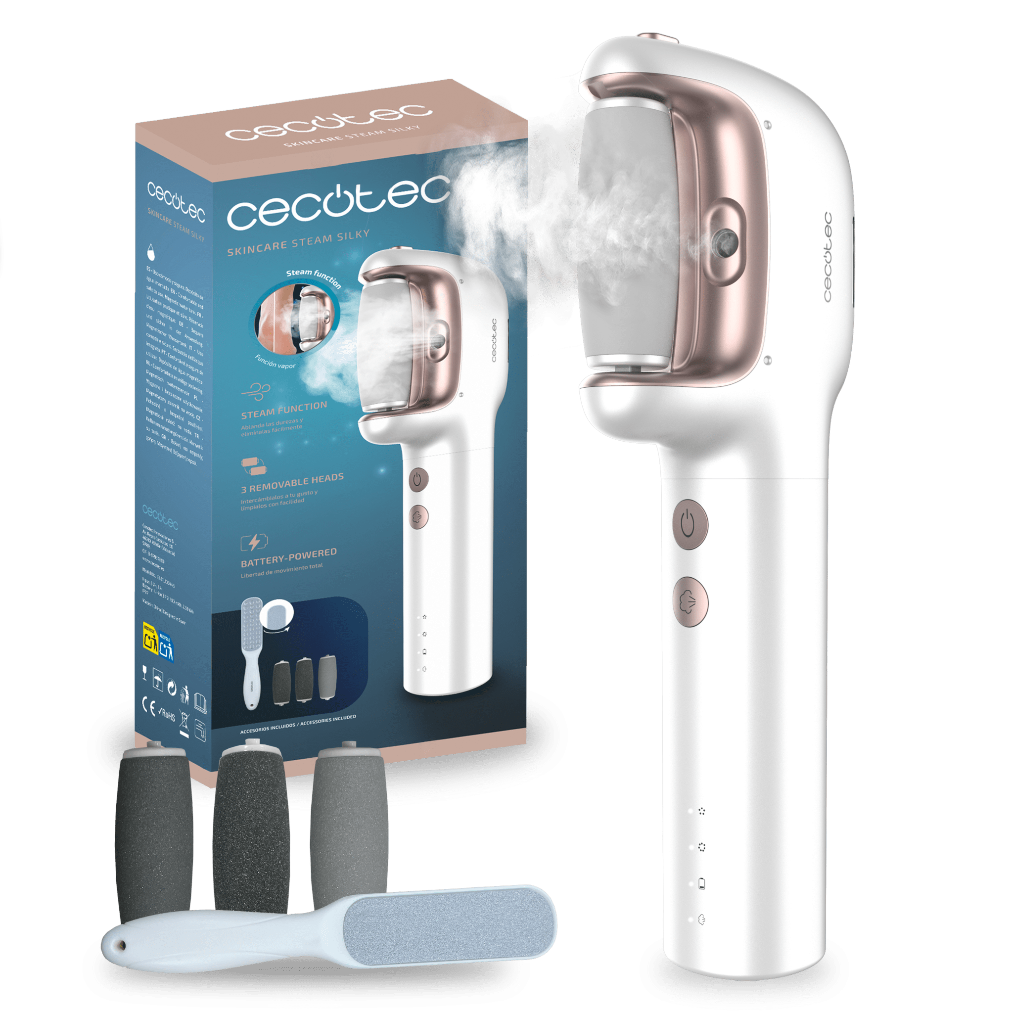 Hautpflege Dampf Seidig