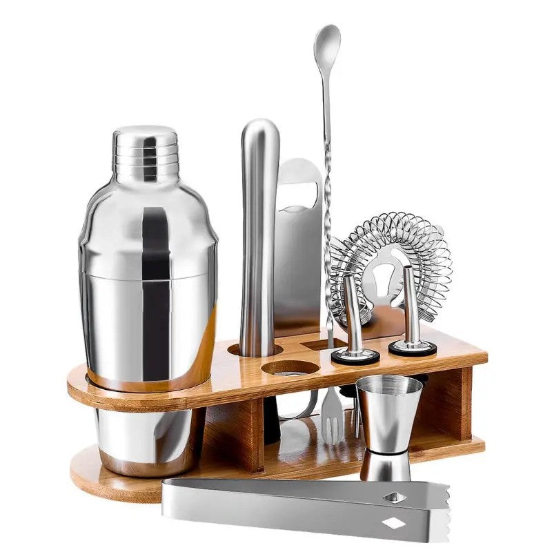 All-in-One-Barkeeper-Set mit Cocktailshaker – 11-teilig