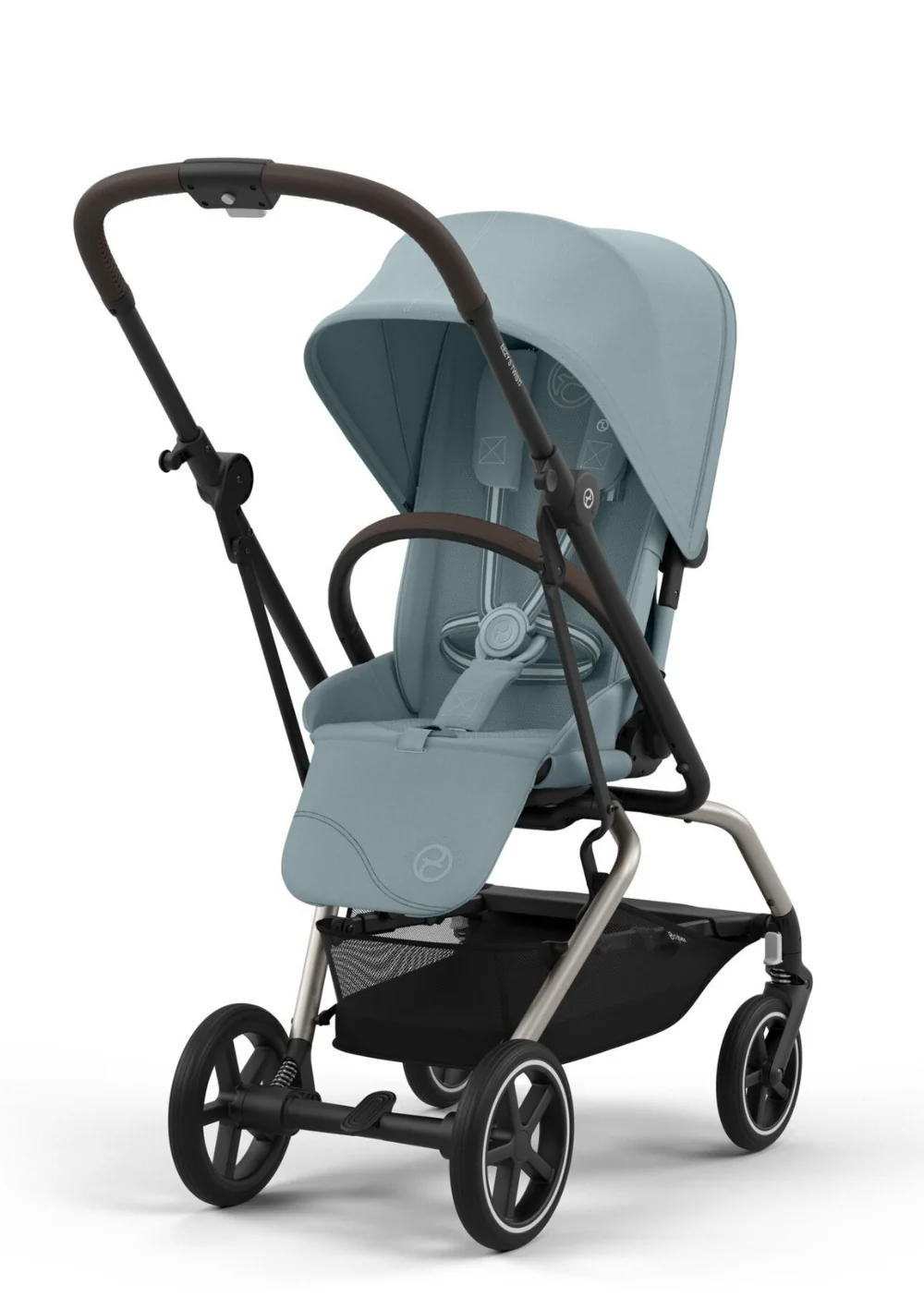 Eezy S Twist+2 Kinderwagen, Modelljahr 2025, Farbe: Taupe/Sturmblau