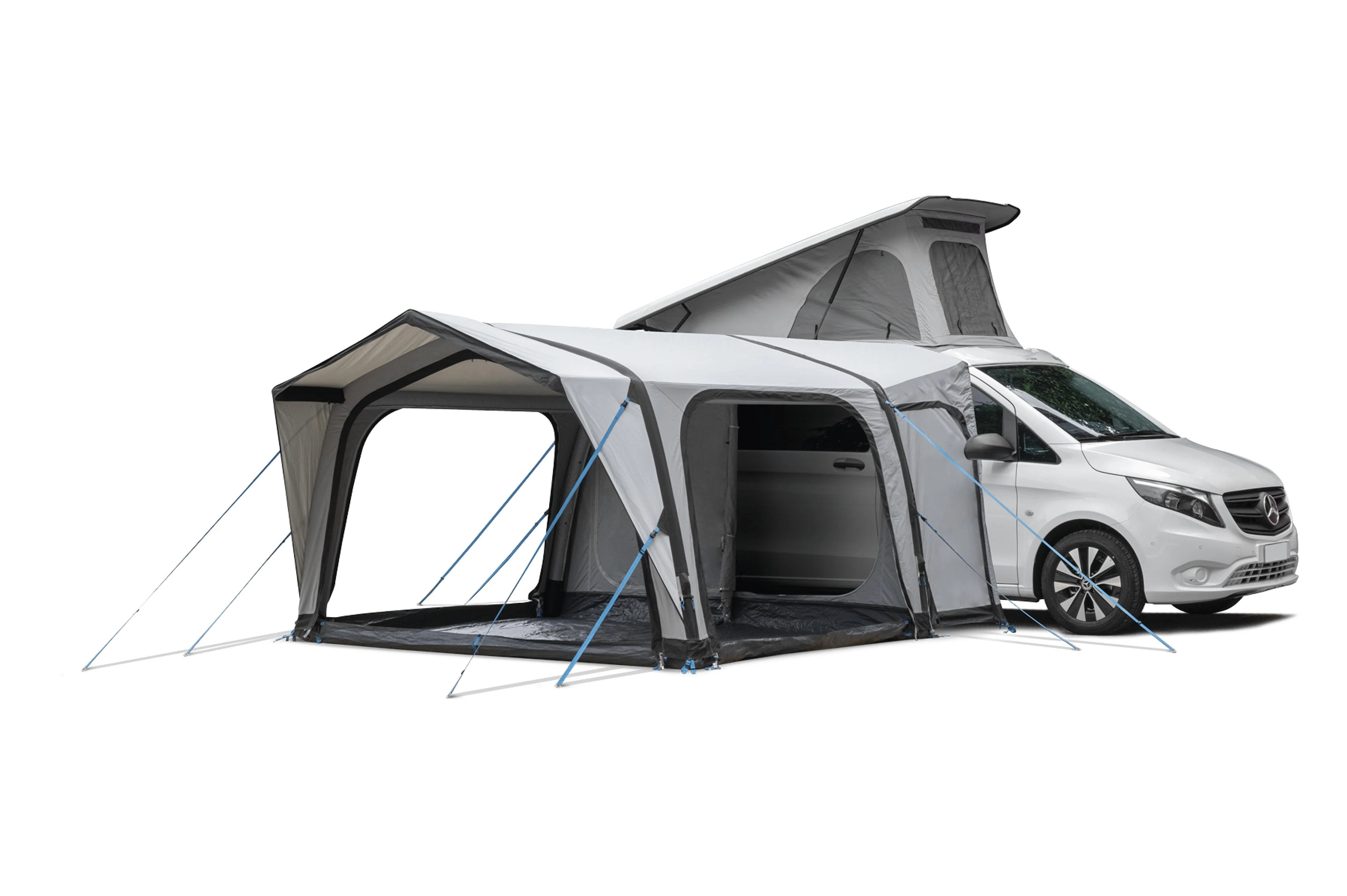 2025 Panorama-Freistehend-Aufblaszelt mit abnehmbaren Wänden und Oneflate-Schnellaufbausystem