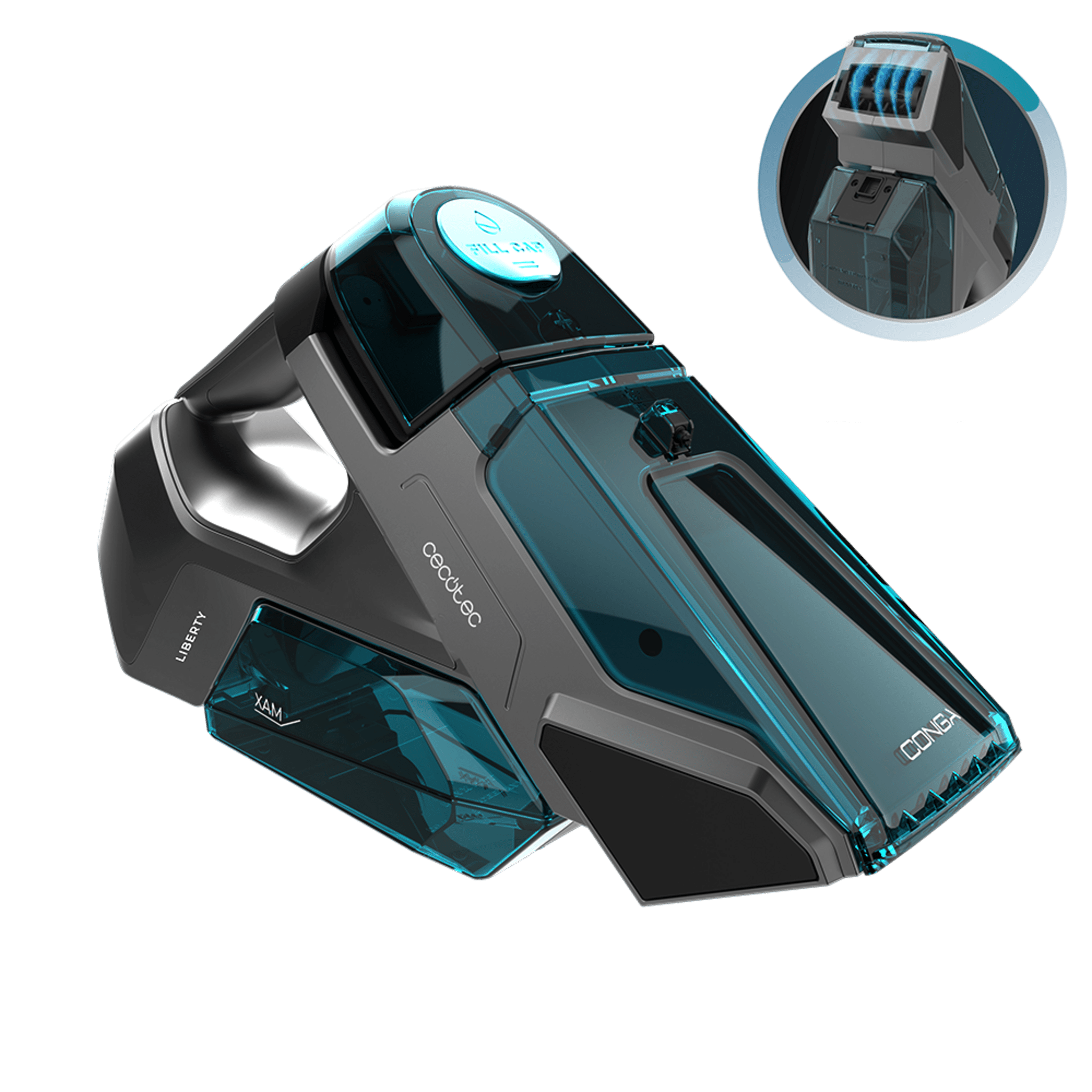 Conga MotorHand Teppich- und Fleckenreinigung 2000