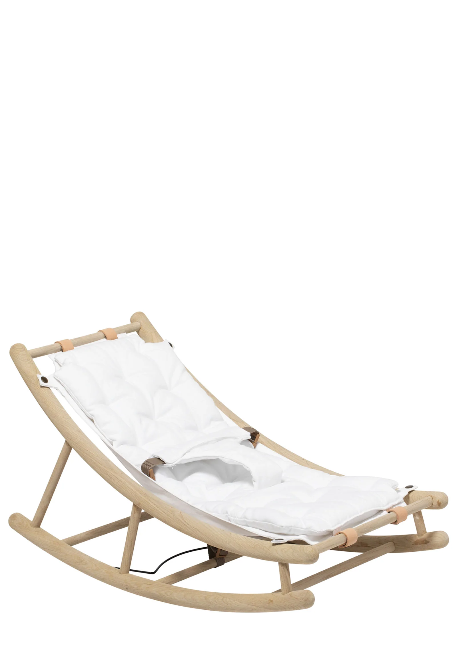 Baby- und Kleinkind-Hängematte 2025 „Holz“ Eiche/Weiß