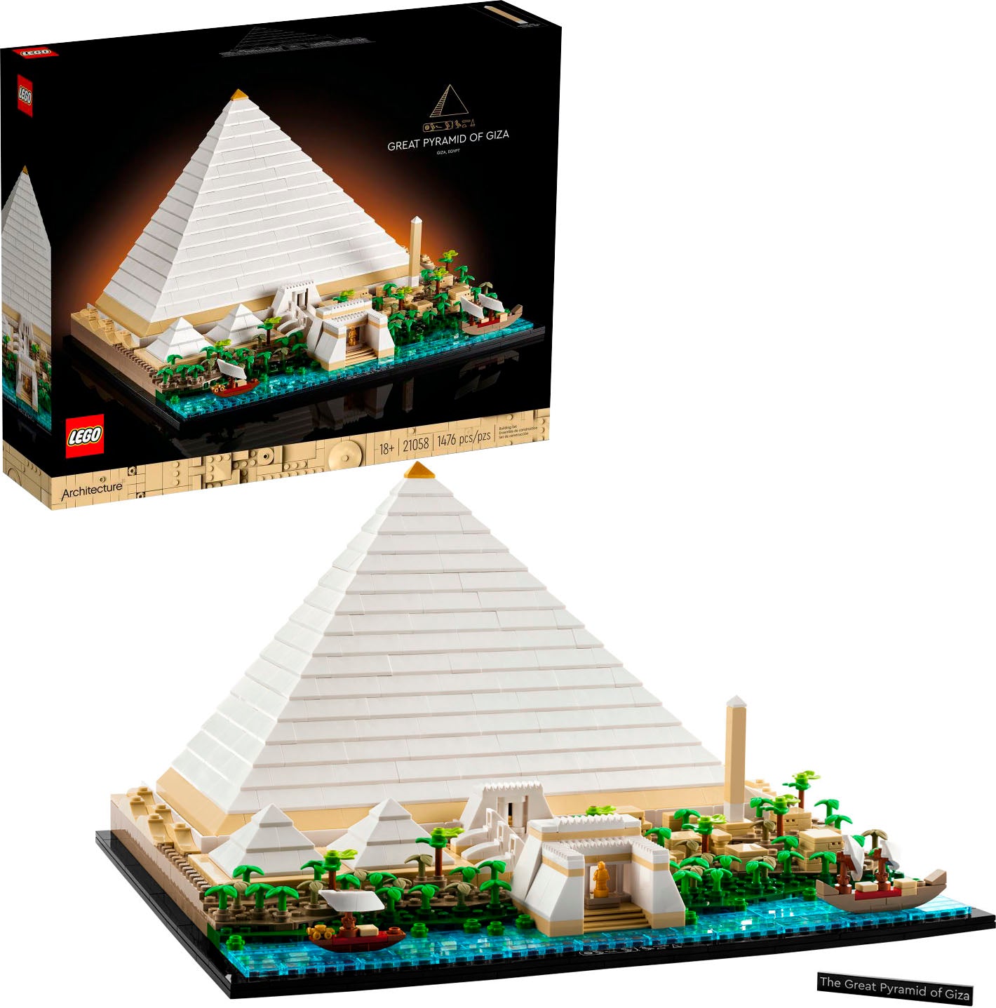 LEGO – Architektur der Großen Pyramide von Gizeh 21058