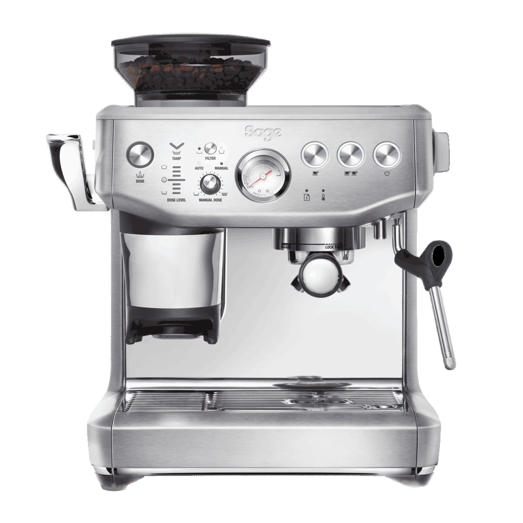 Barista Express™ Impress by Sage Edelstahl | SES876BSS4GUK1