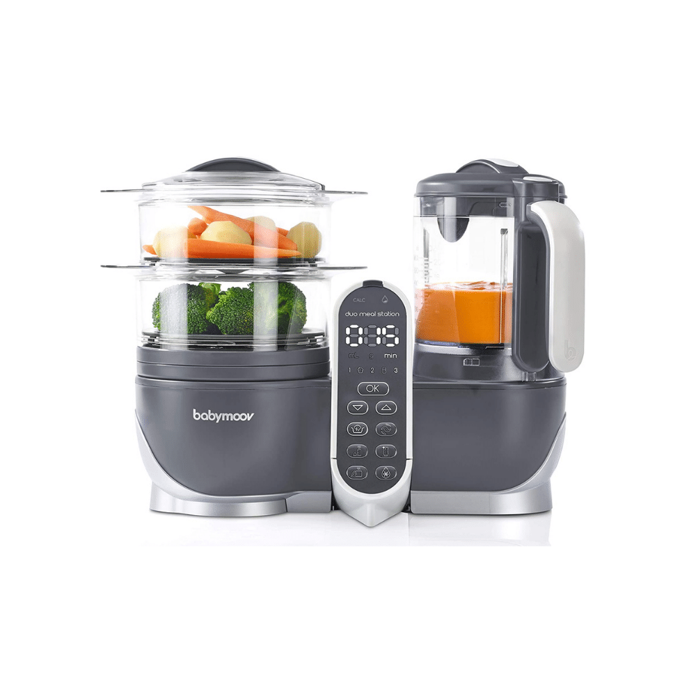 Babymoov Duo Meal Station 6-in-1 Küchenmaschine (Modelljahr 2025)