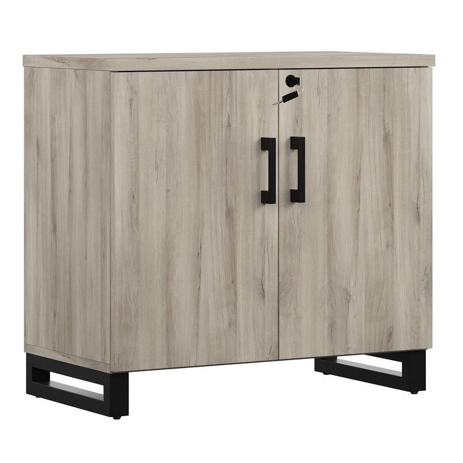 Apex Aufbewahrungsschrank und Regalsystem, gealterte Eiche