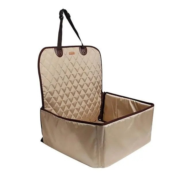 Erhöhter Sitz für kleine Hunde, sicher und geräumig