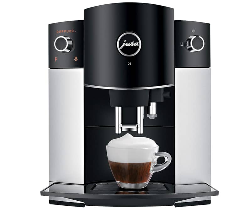 Jura D6 Platinum Kaffeevollautomat/Espressomaschine