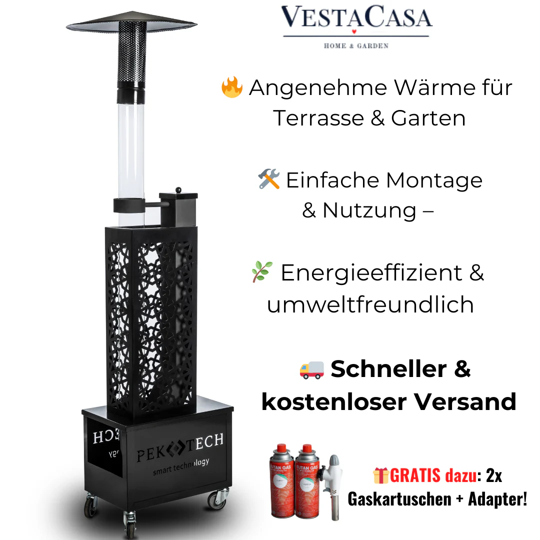 Pektech Pelviva 2025 – Premium-Pelletheizgerät für Garten, Terrasse und professionellen Einsatz