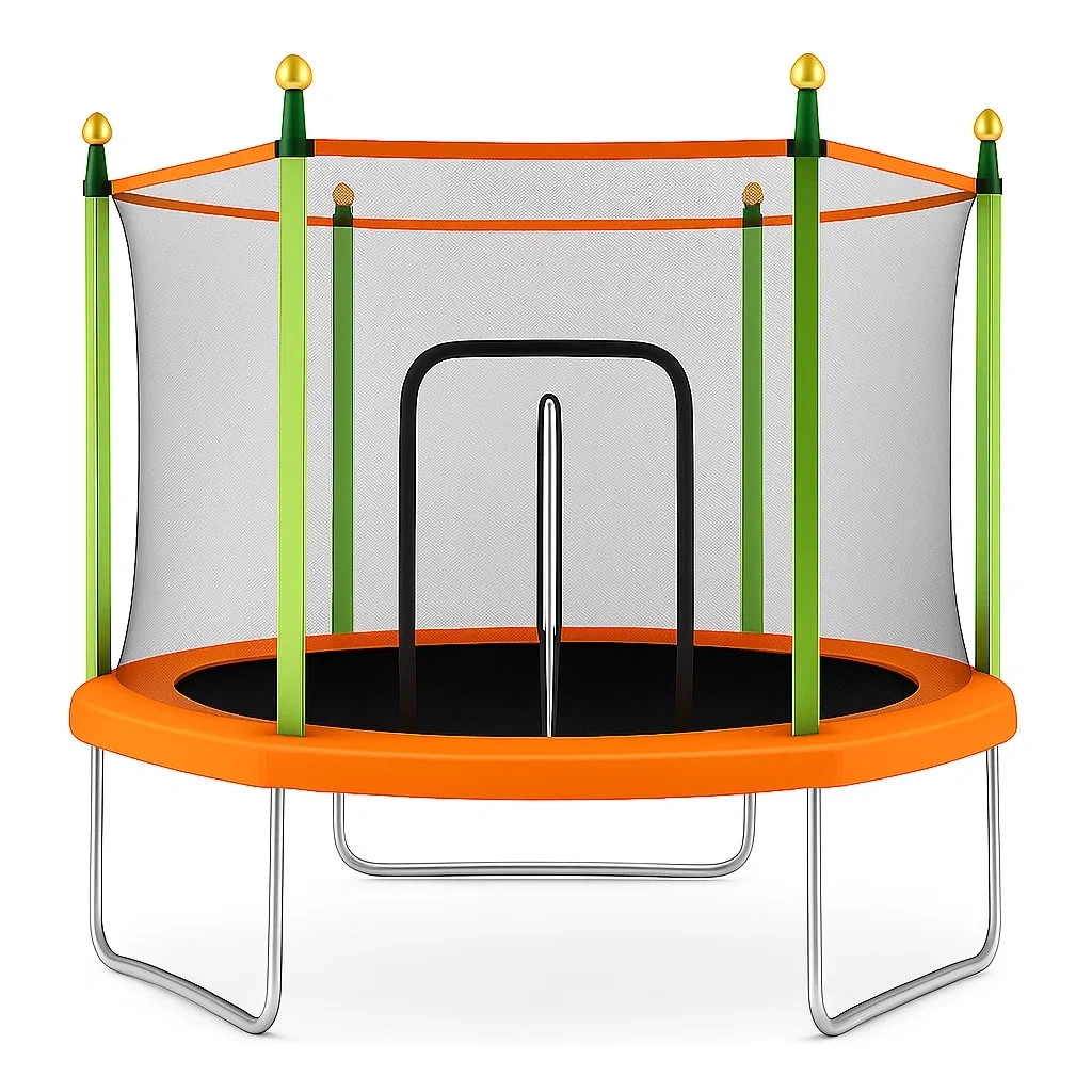 Trampolines 140x160 cm Orange/Vert - YjXDaoMT16Ay