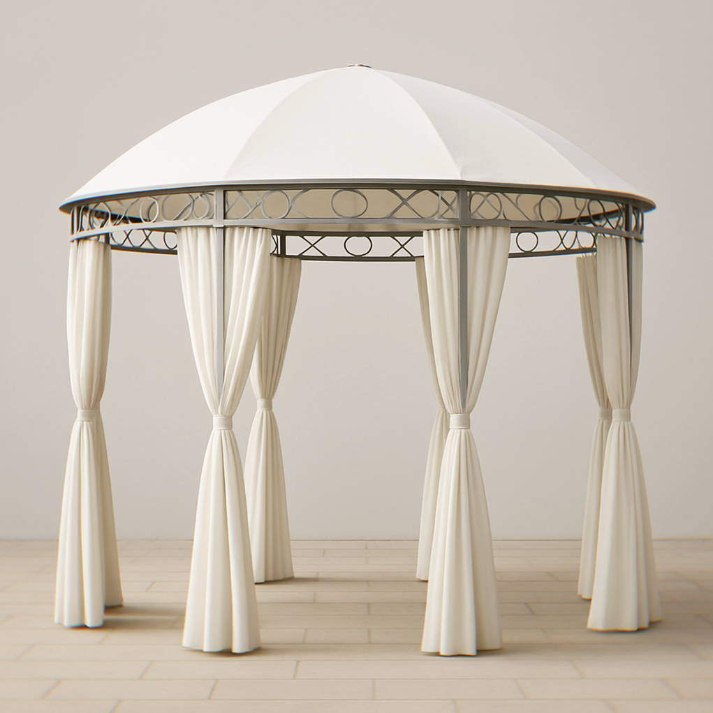 Gazebos 300x280 cm blanc LUoztoK420Kv