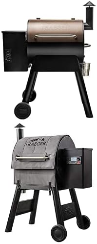 Traeger Pro 22 Elektrischer Pelletgrill und Smoker, Bronze