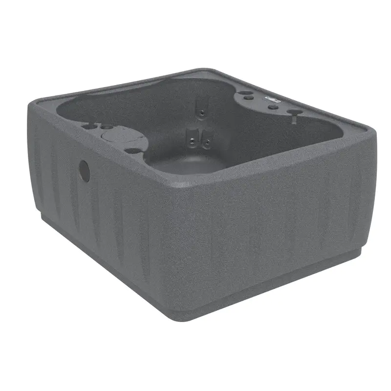 AquaRest Spas. Ausgestattet mit Jacuzzi®-Pumpen – Rechteckiger Plug-and-Play-Whirlpool für 4 Personen. 12 Düsen.