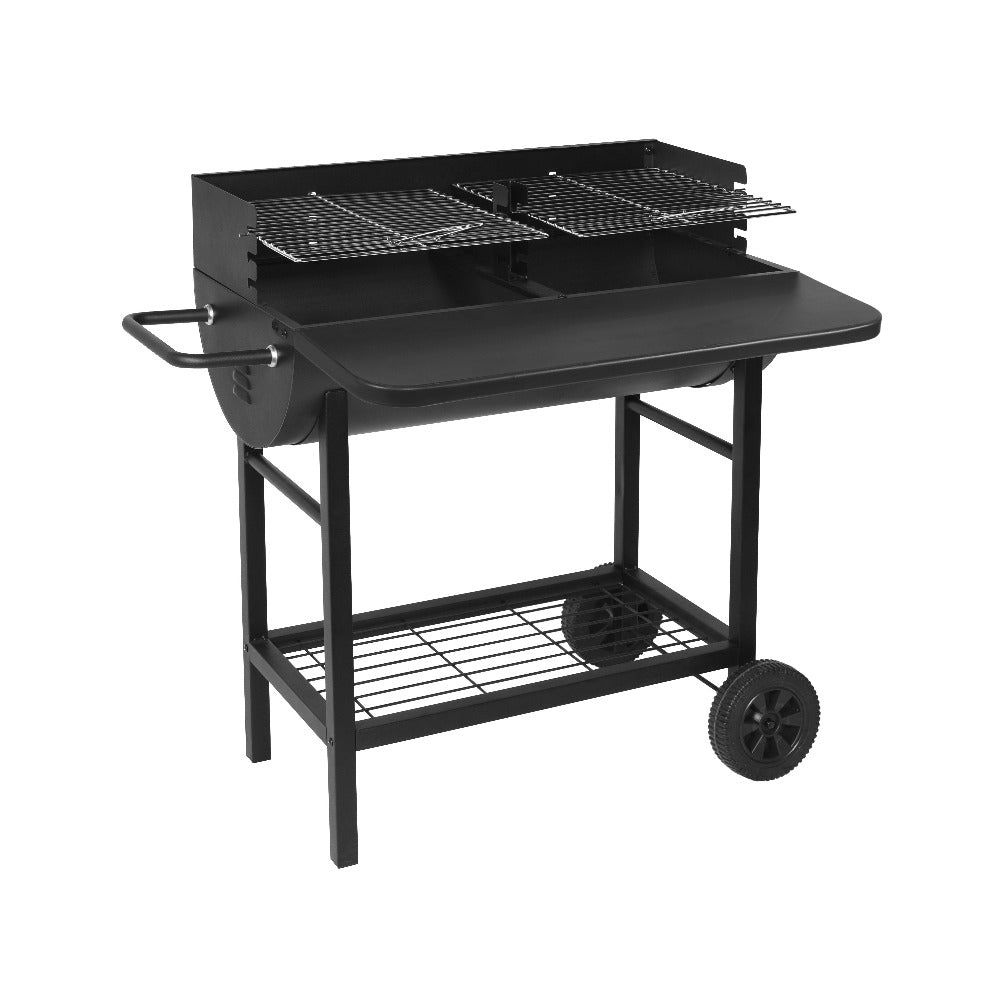 Red Deco Outdoor Alabama Black Charcoal Barbecue