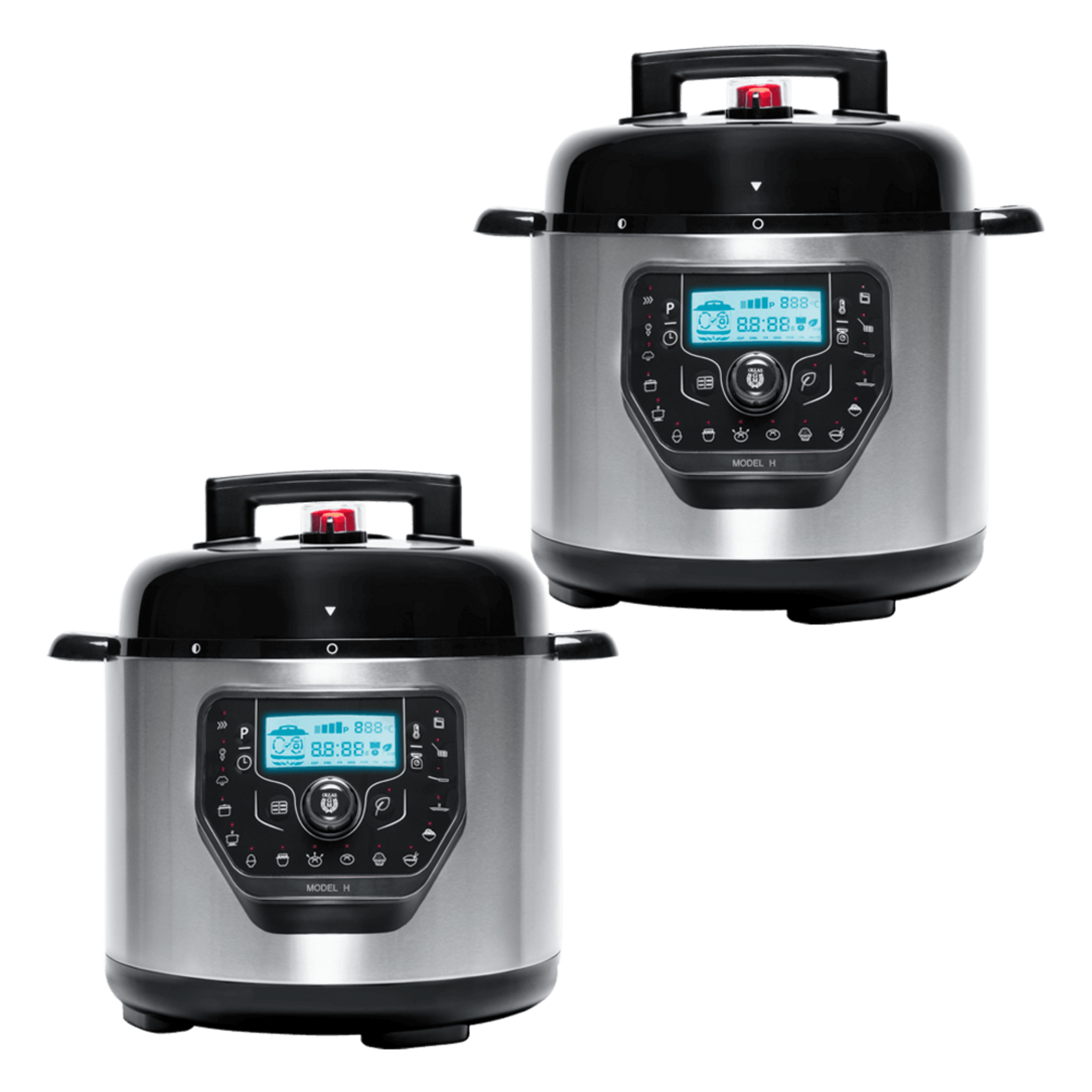 2er-Pack H Deluxe-Töpfe