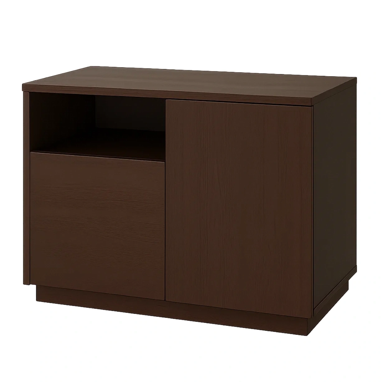 Îlot de cuisine, meuble de cuisine avec étagère ouverte et porte, dimensions 80 x 40 x 60 cm, pour cuisine domestique. - 2tGJMCbxEGJV