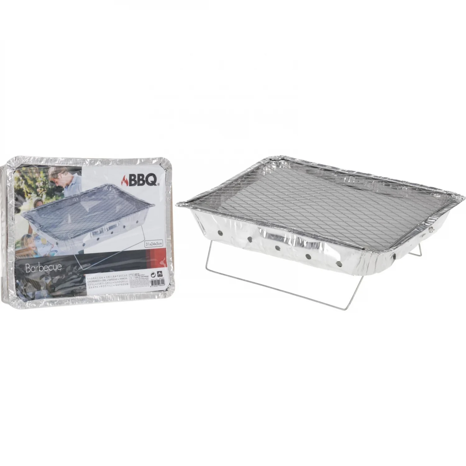 Einweggrill 31x24 cm