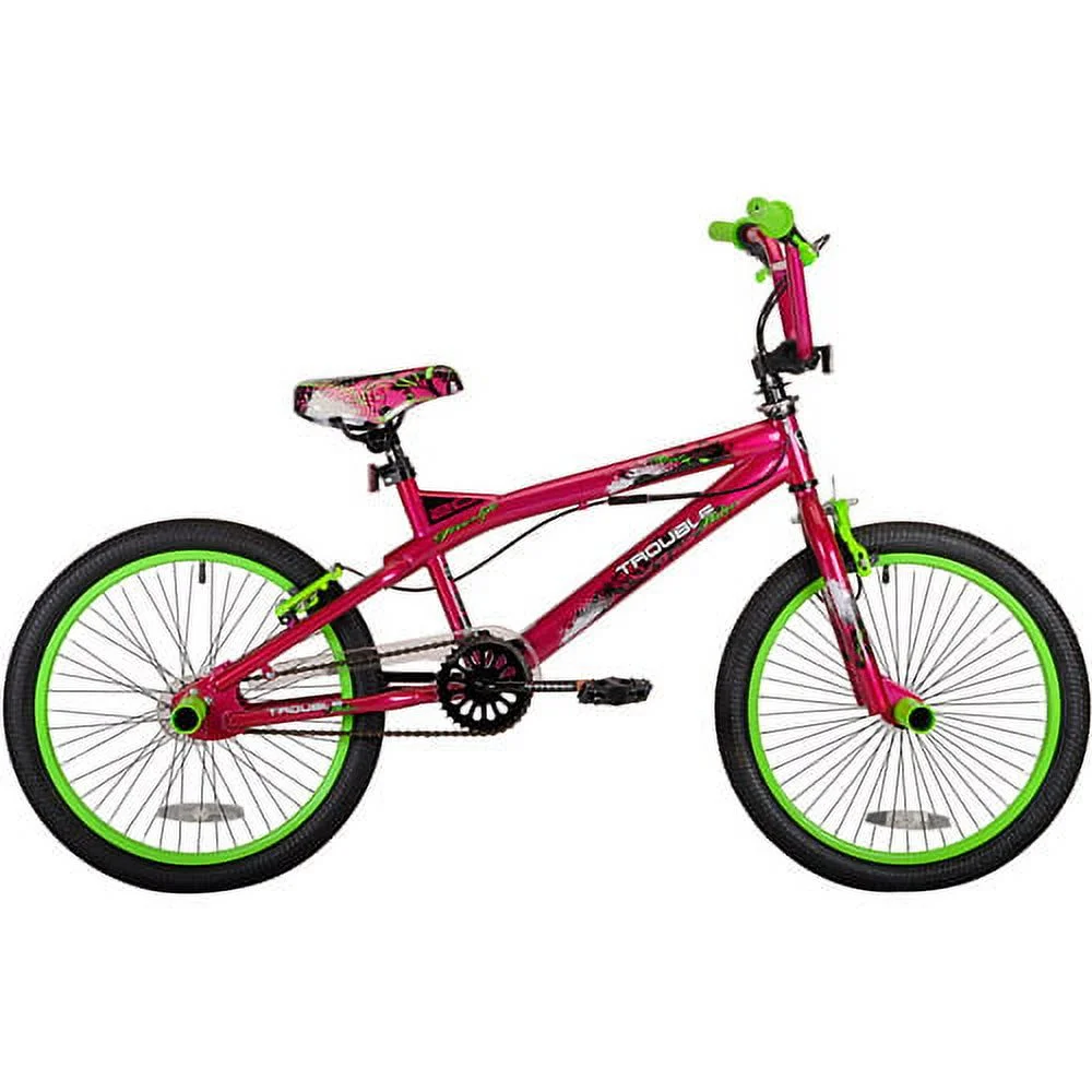 Kent Trouble 20-Zoll-BMX für Mädchen. Rosa.