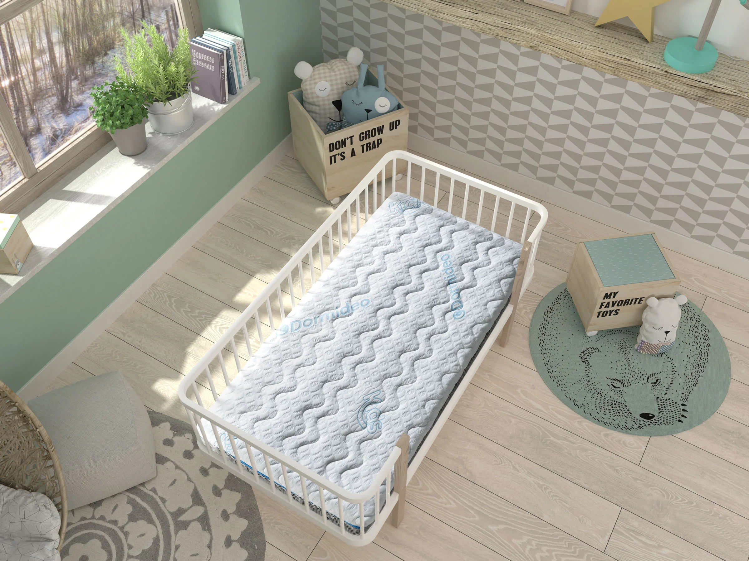Neu! Dormideo Kinder-Aura-Matratze