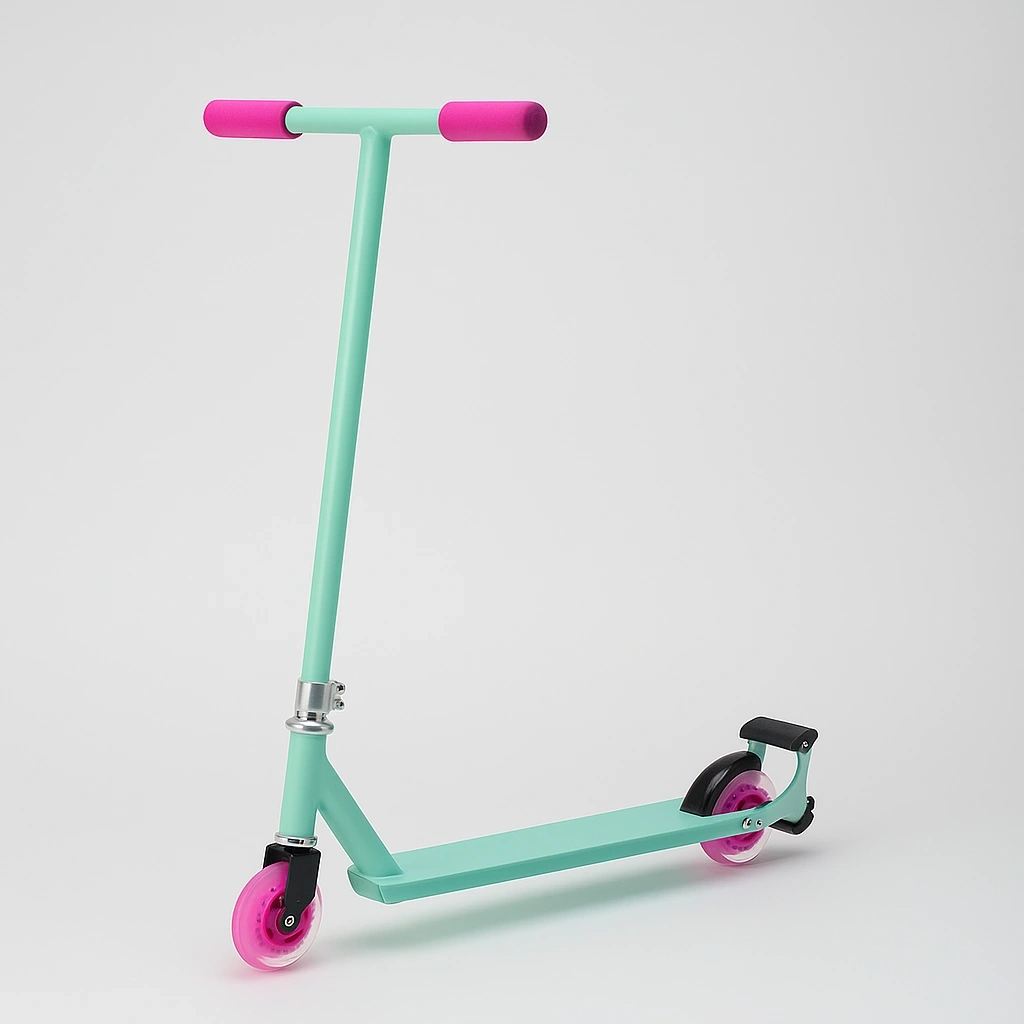 Kinderroller, Mintgrün und Rosa, Alter 6-10 - sqftzHKs59GF