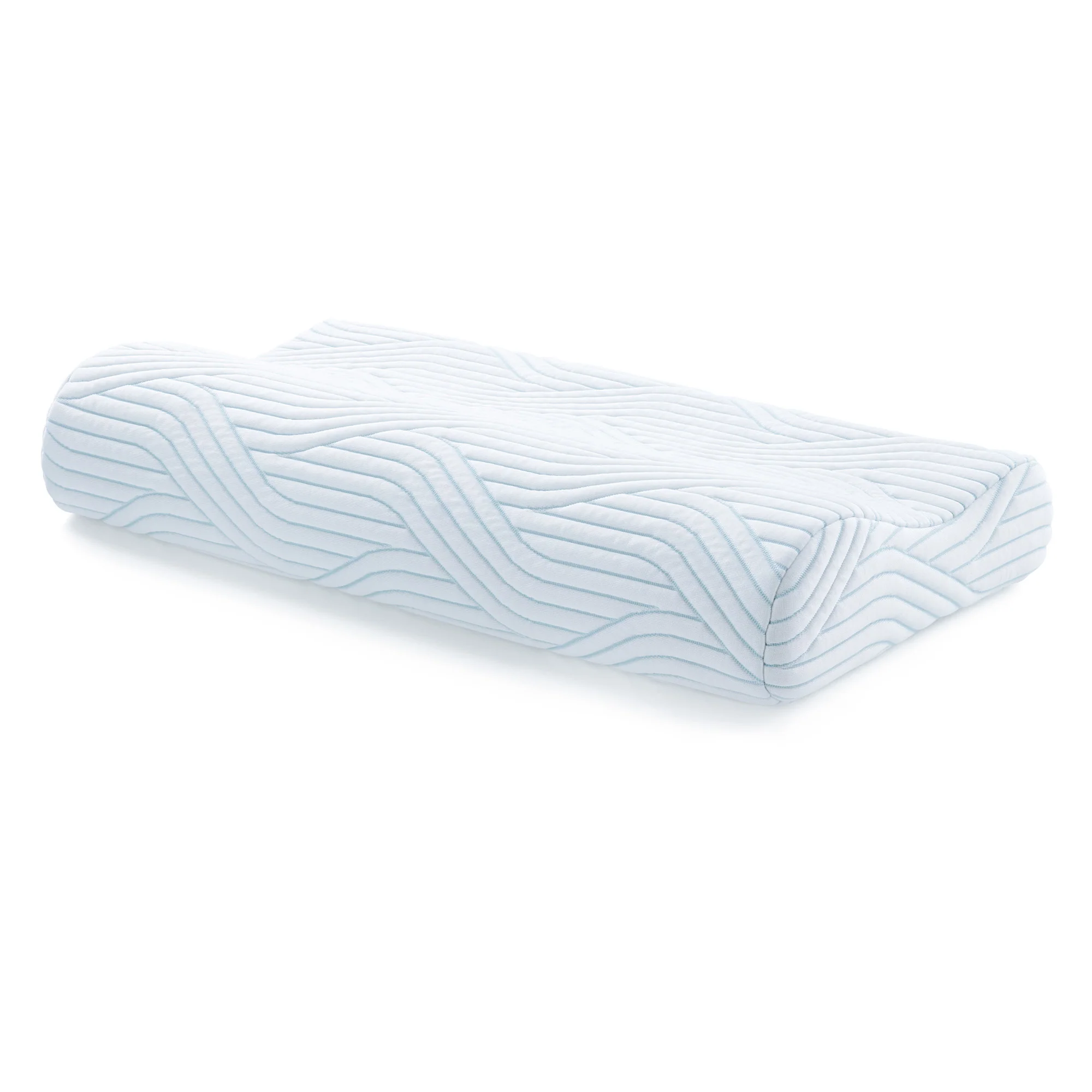 2025 TEMPUR Shape Queen Kissen – Ergonomisch für Nacken und Schultern – Geeignet für Rücken- und Seitenschläfer – 61 x 31 cm – Waschbarer SmartCool-Bezug