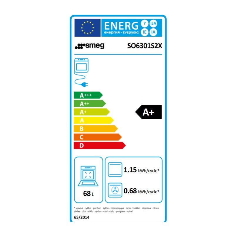 Smeg So6301s2x Edelstahl-Dampfgarer