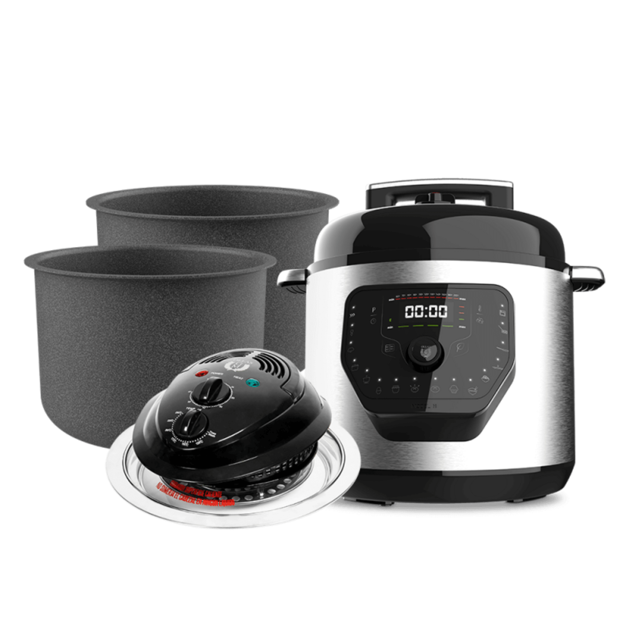 GM Modell H Topf + Ofenkopf + 2 Excelsior Töpfe