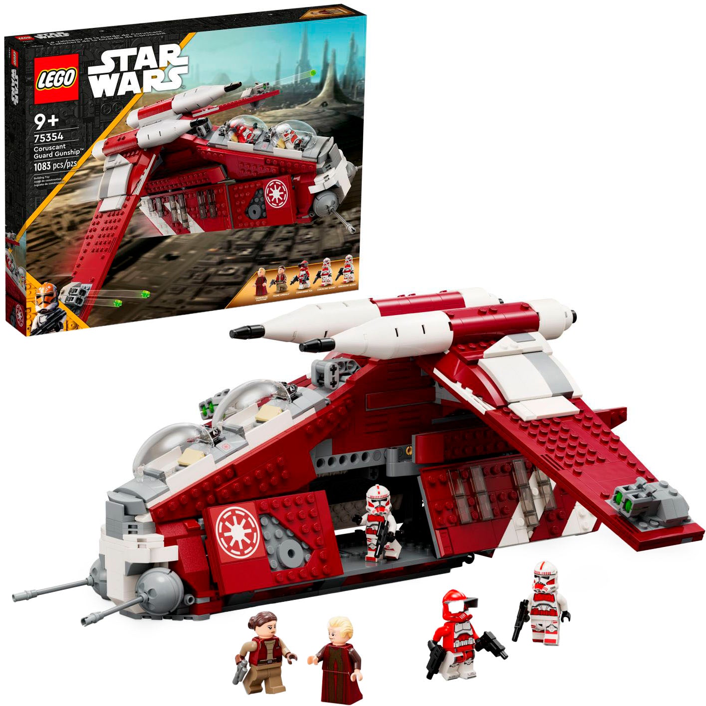 LEGO Star Wars: The Clone Wars Coruscant Guard Gunship 75354