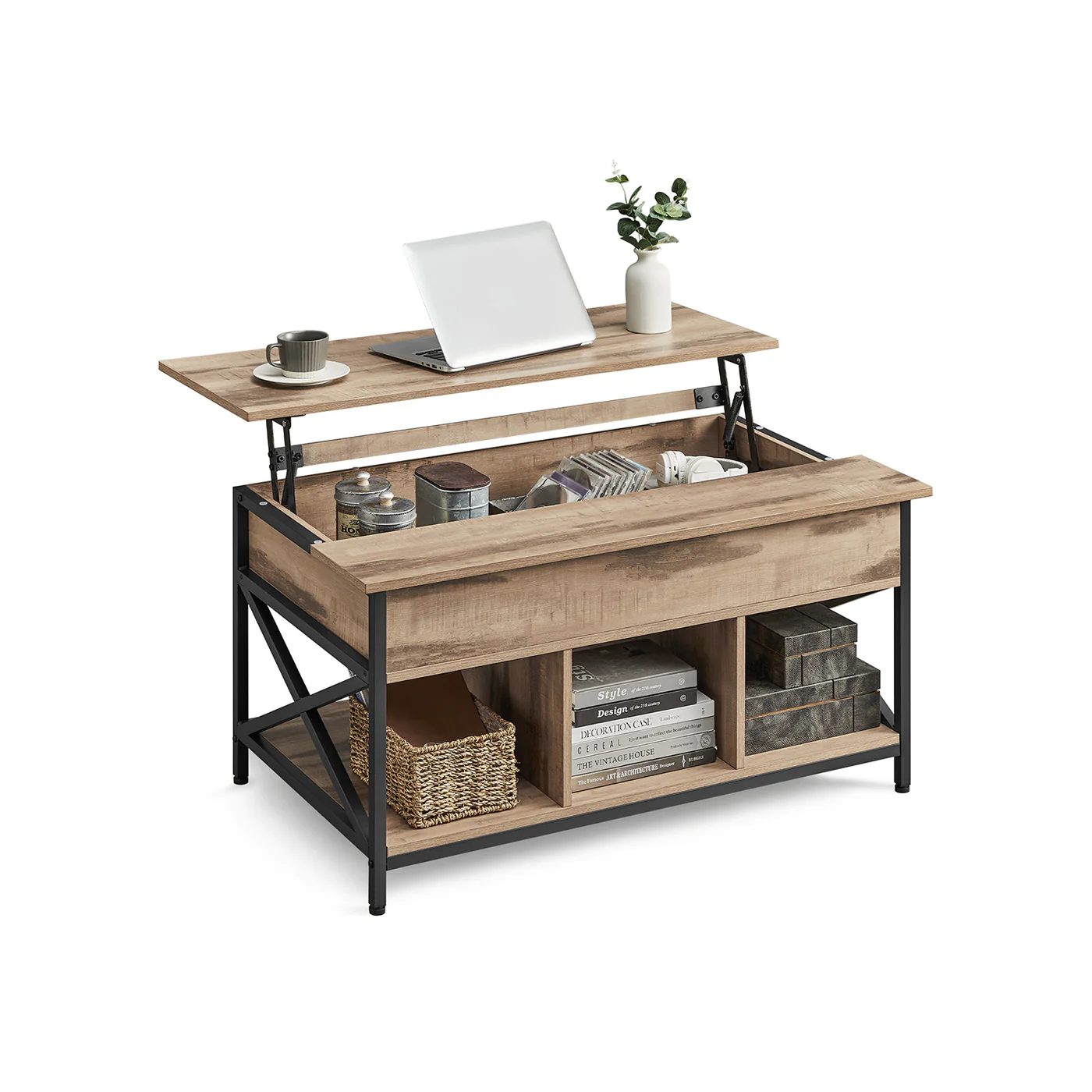 Couchtisch mit Hubfunktion