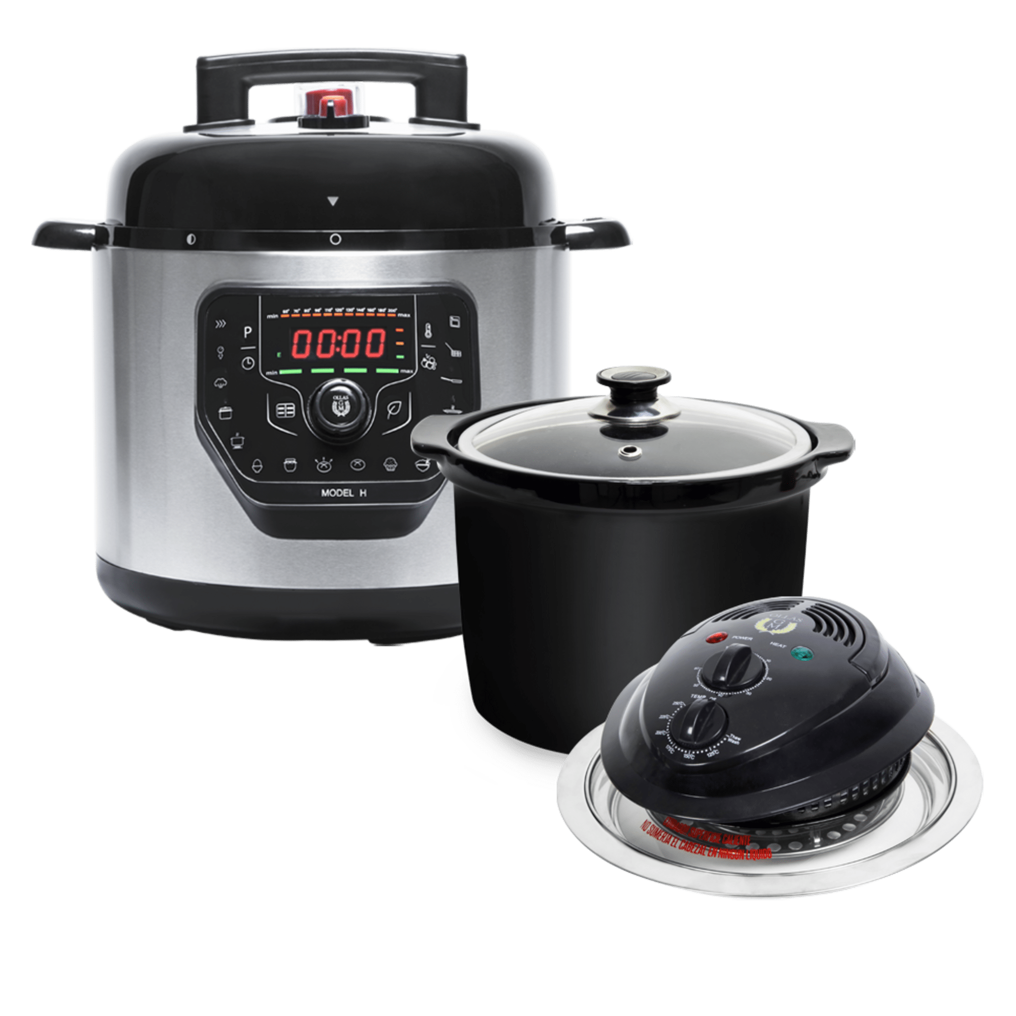 GM Modell H Topf + Schongarer Eimer + Ofenkopf