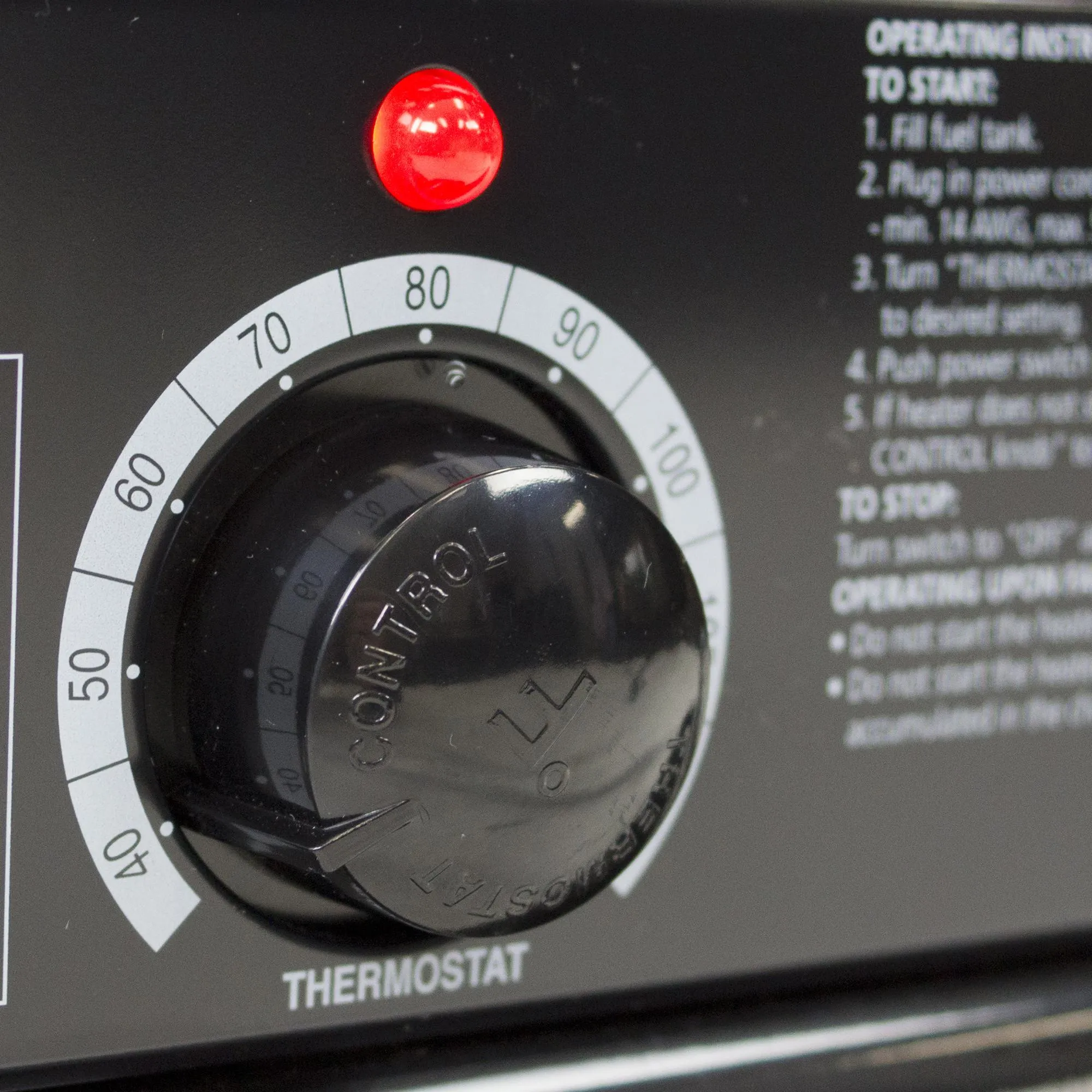 2025 Deluxe 80.000 BTU Tragbarer Petroleum-Heißluftheizer für den Innen- und Außenbereich