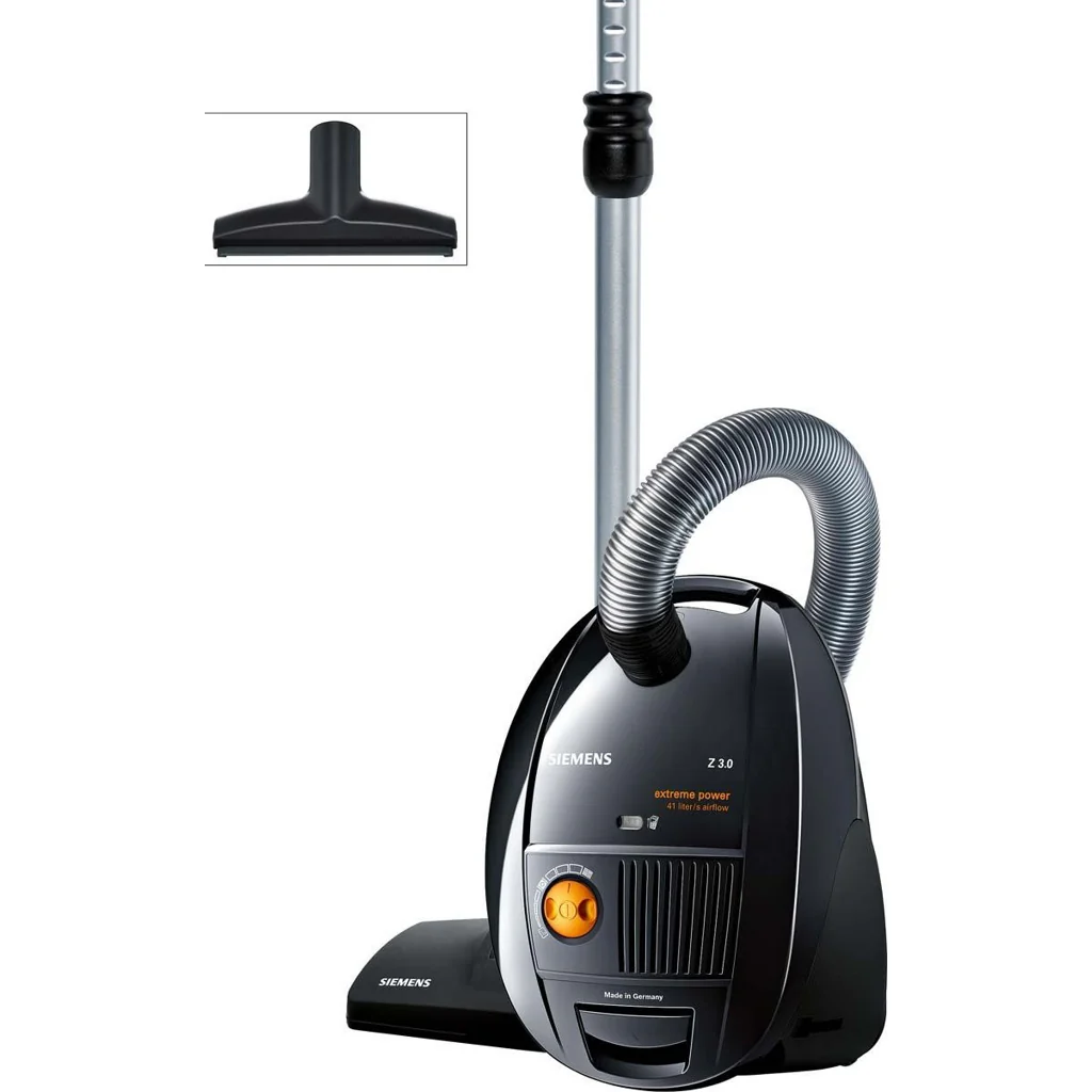 Siemens KG Z3.0 Extreme Power Schwarzer Kanisterstaubsauger (Baujahr 2025)