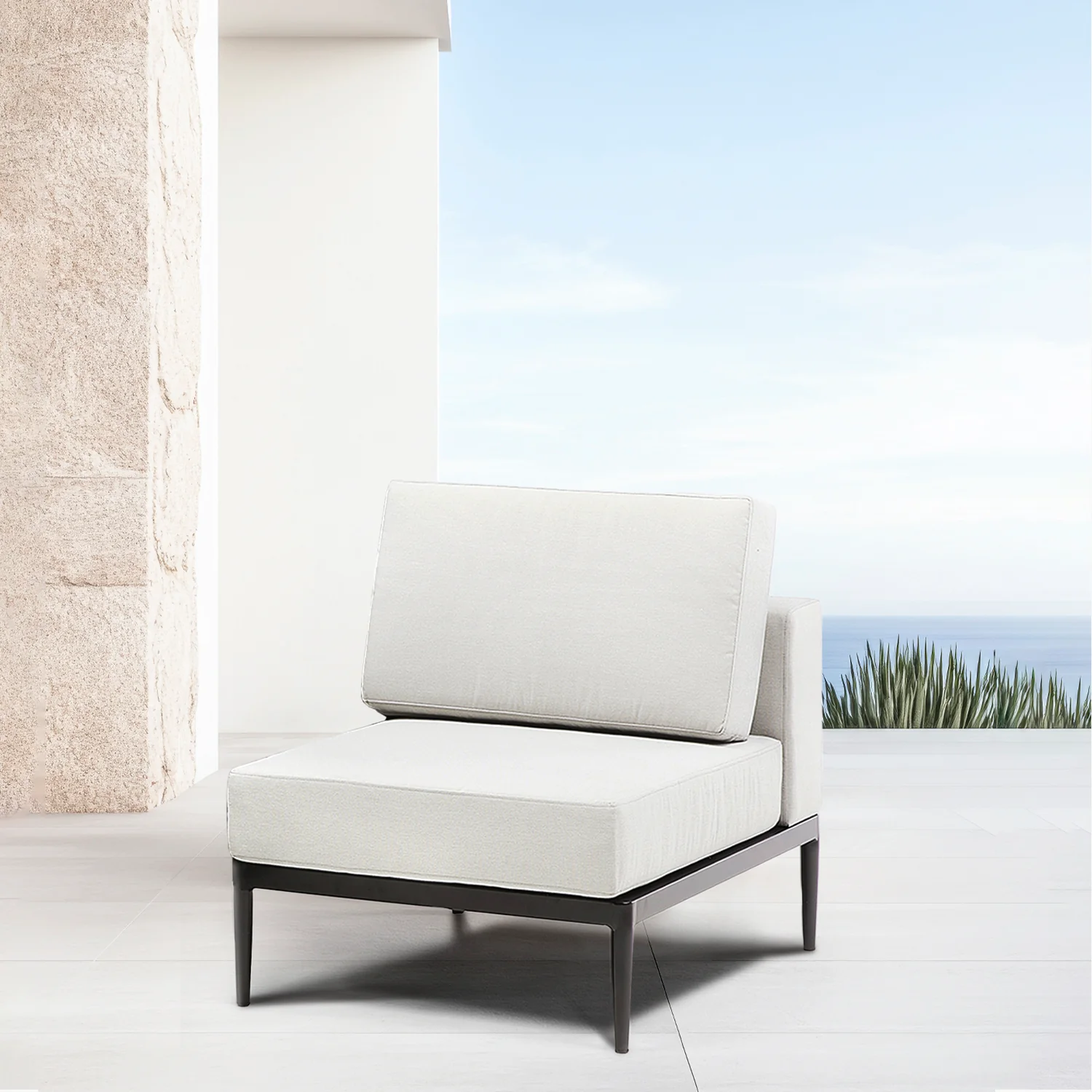 2025 Sektional 1C Long Bay Grau