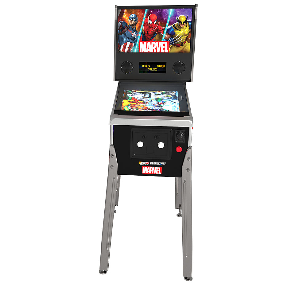 Arcade1Up – Marvel Digital Pinball mit beleuchtetem Marquee – Mehrfarbig