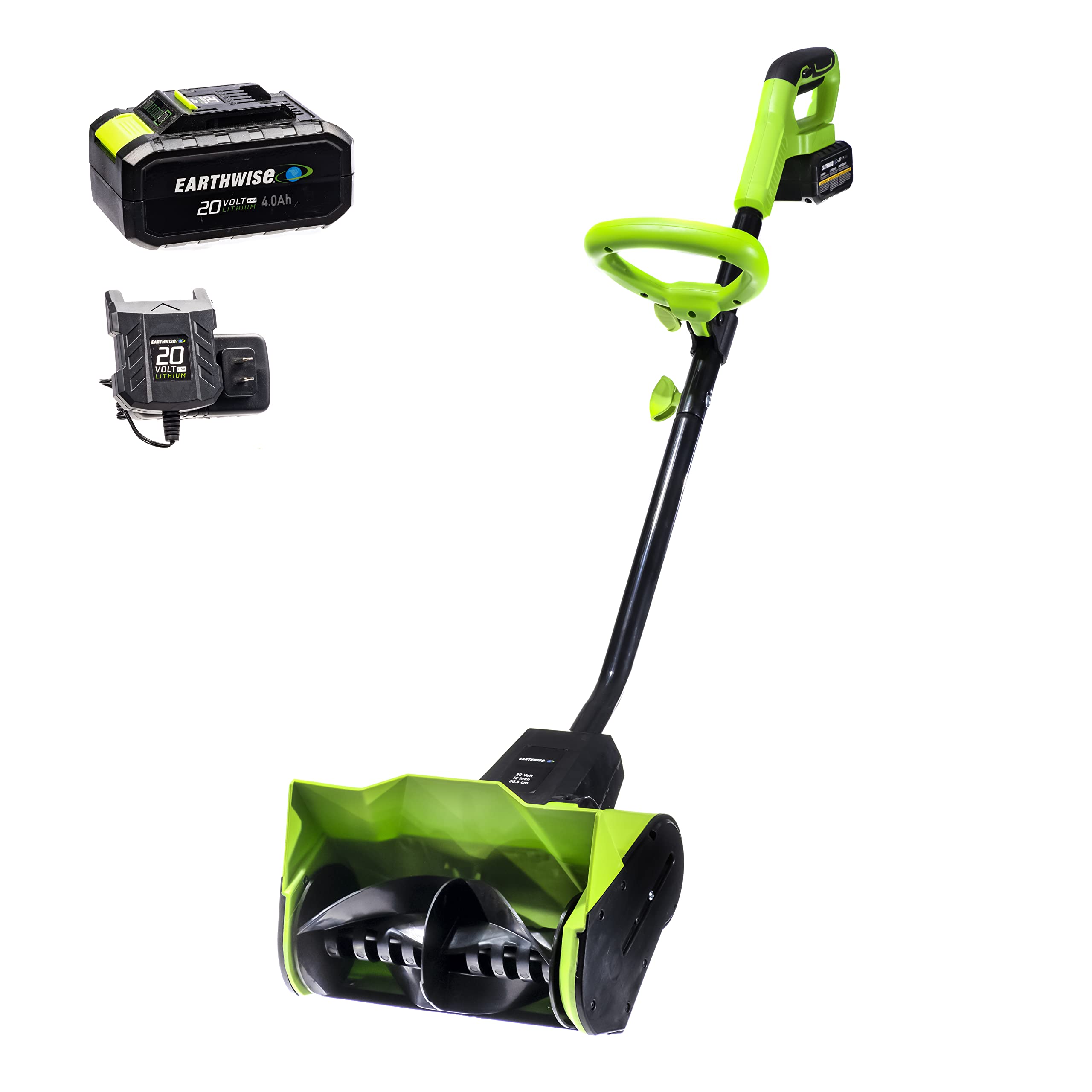 Earthwise Power Tools by ALM 20 Volt 12 Zoll Akku-Schneefräse