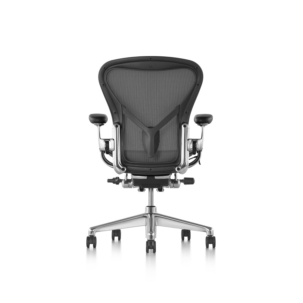 2025 Aeron Remastered – Bürostuhl Größe B, Chrom