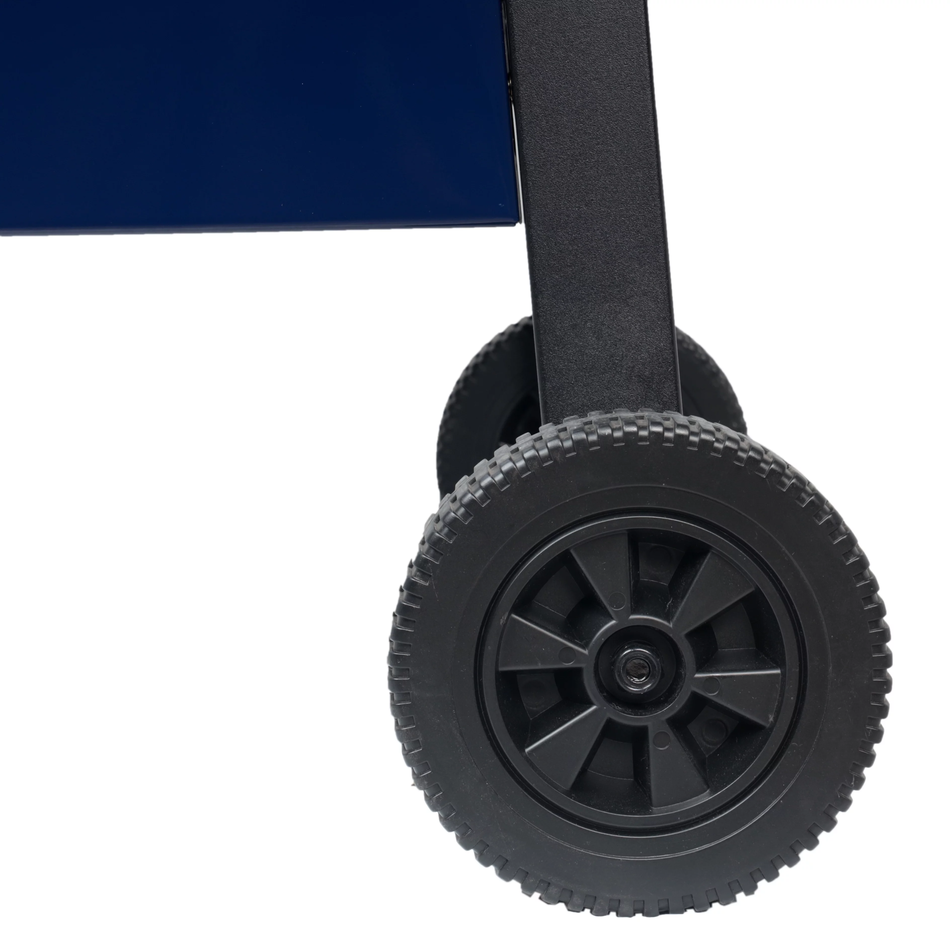 RevoAce 3-Flammen-Gasgrill mit Seitenbrenner (Modell GBC1729WBS). Farbe: Saphirblau. Neu.