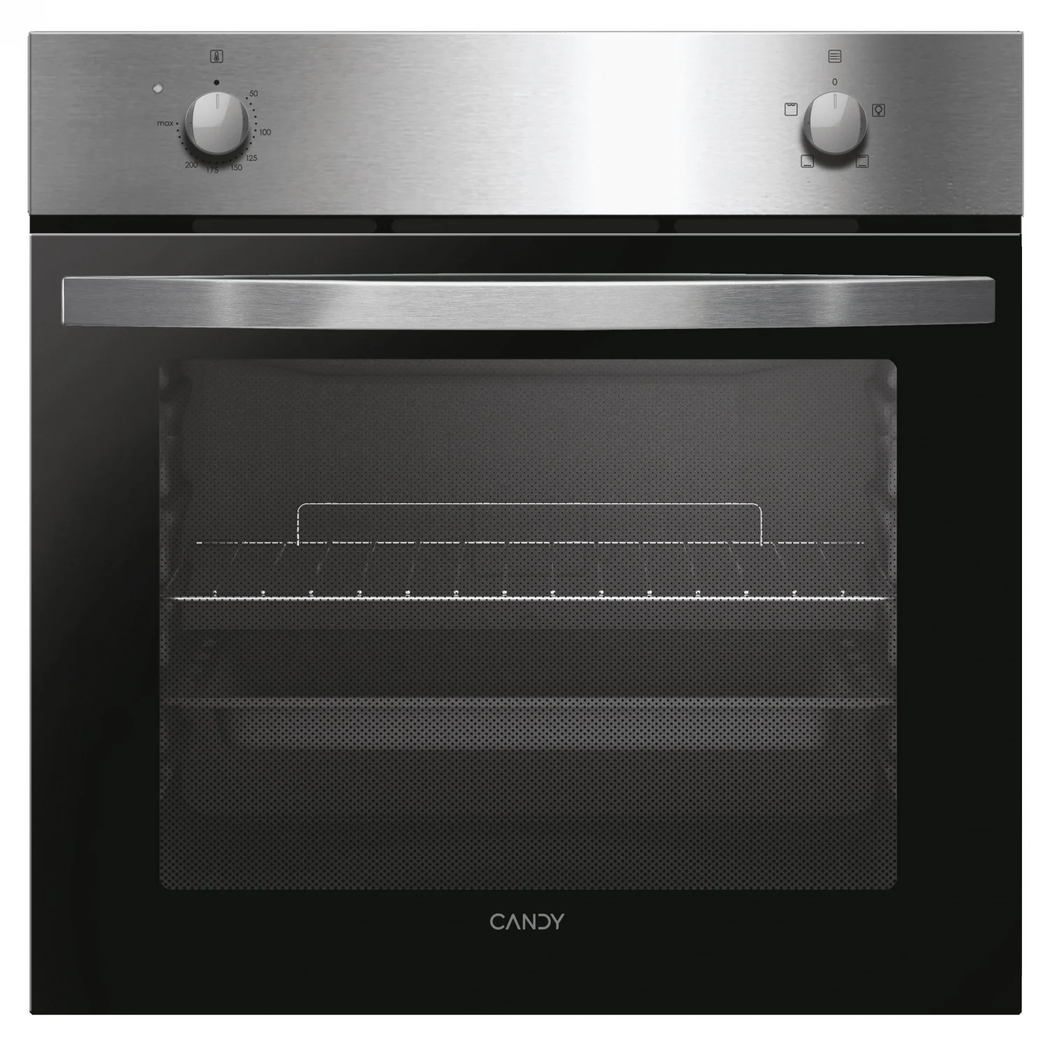Candy FIDCP X200 Backofen, 2100 W, 70 l, Klapptür, 3 Kochfunktionen, Energieeffizienzklasse A – Edelstahl