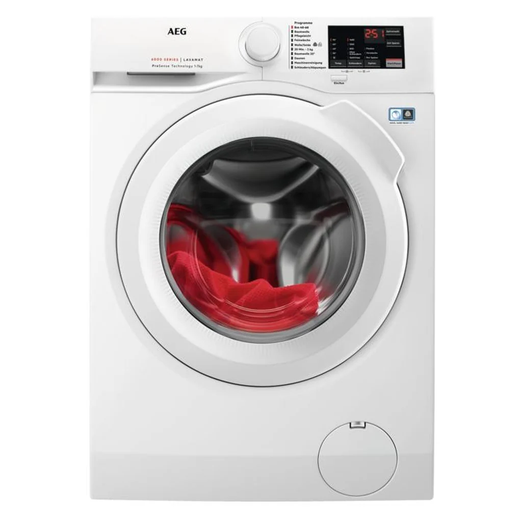 AEG L6FBG51470 Frontlader-Waschmaschine, Baujahr 2025 – 7 kg, 1400 U/min, Energieeffizienzklasse A, Weiß