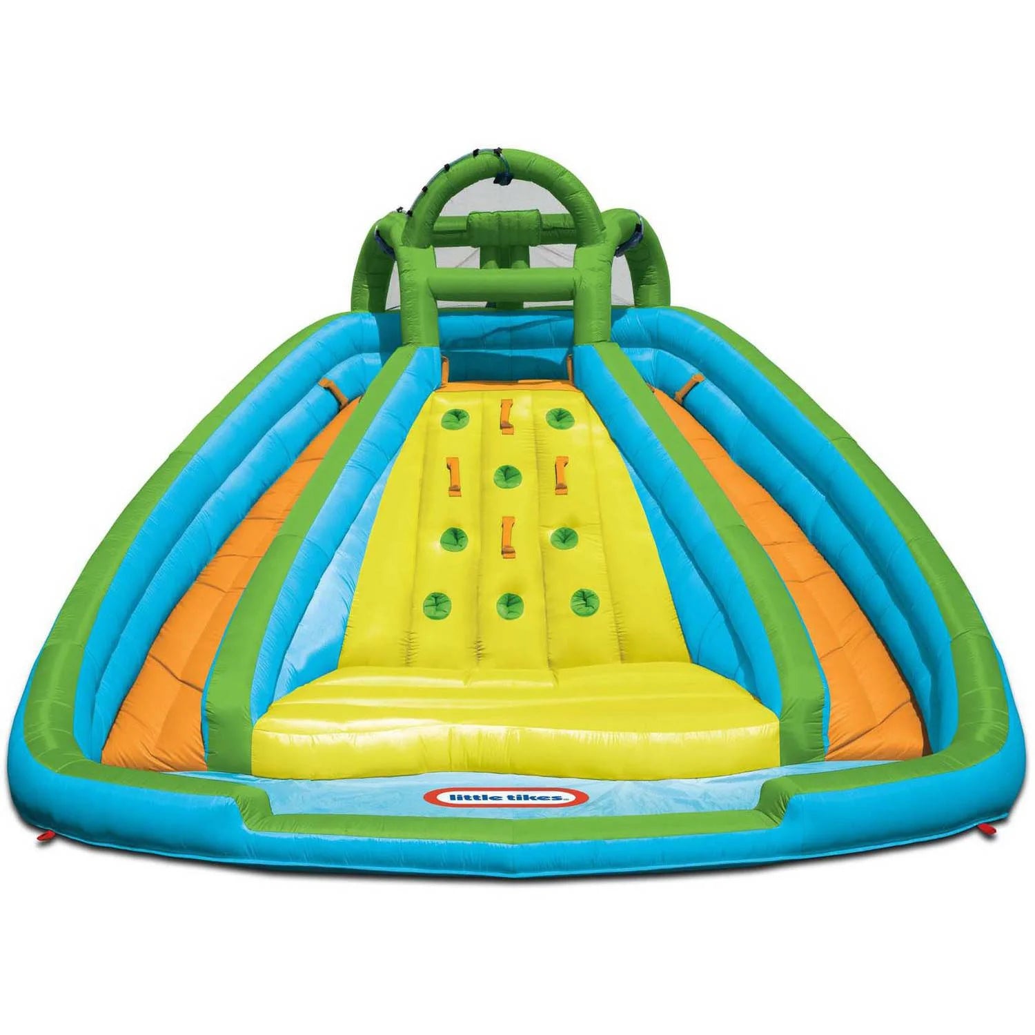 Little Tikes Rocky Mountain River Race aufblasbare Wasserrutsche