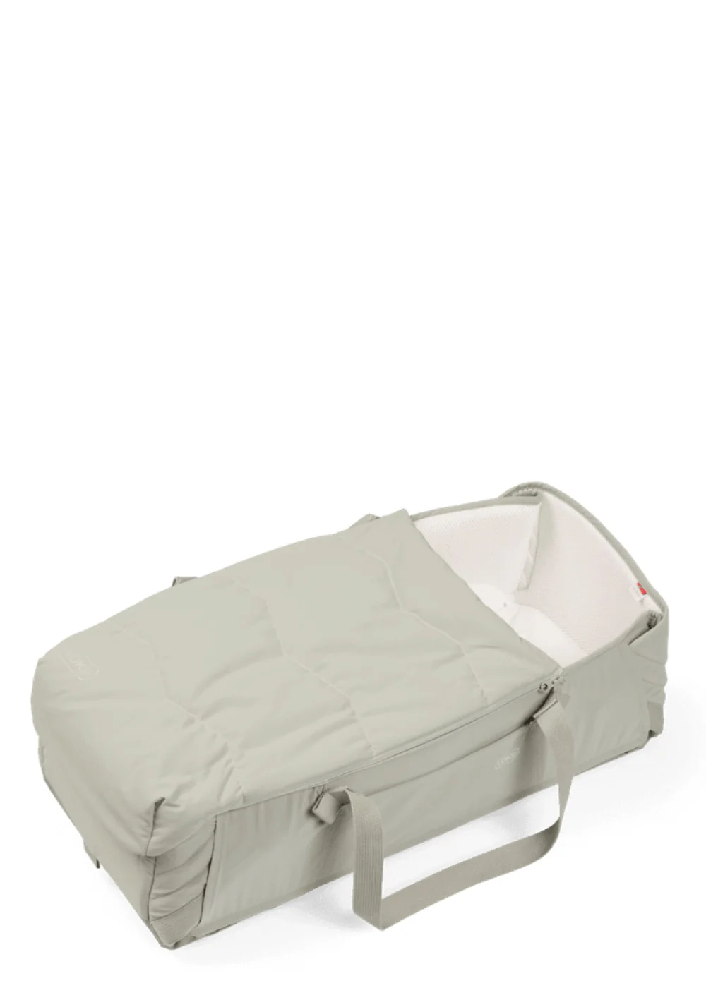 Babytrage „Carry Me“ (Modelljahr 2025), Farbe: Nebelgrün-Creme