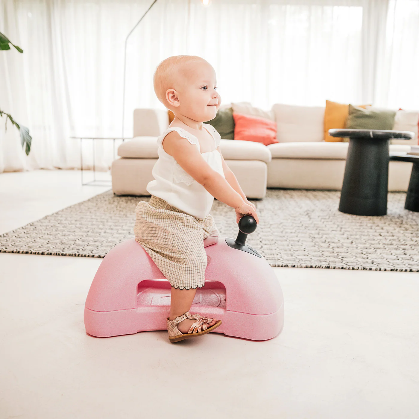 2025 Scoot and Ride Mein erster 3-in-1-Lauflernwagen und -Scooter in Pink