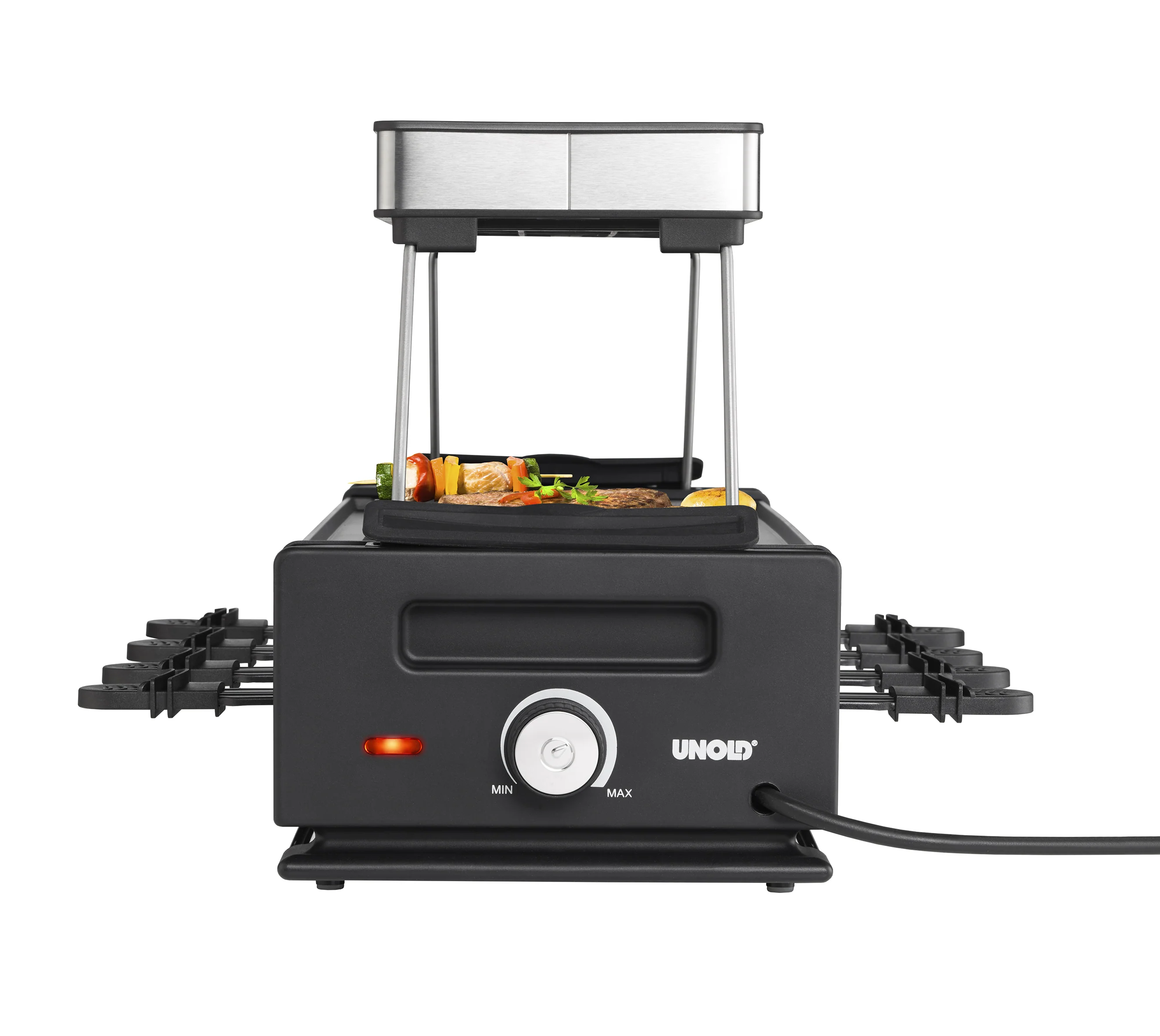 Rauchfreies Raclette 2025 mit Rezeptbuch – Rauchfreies Raclette mit rauchfreier Technologie