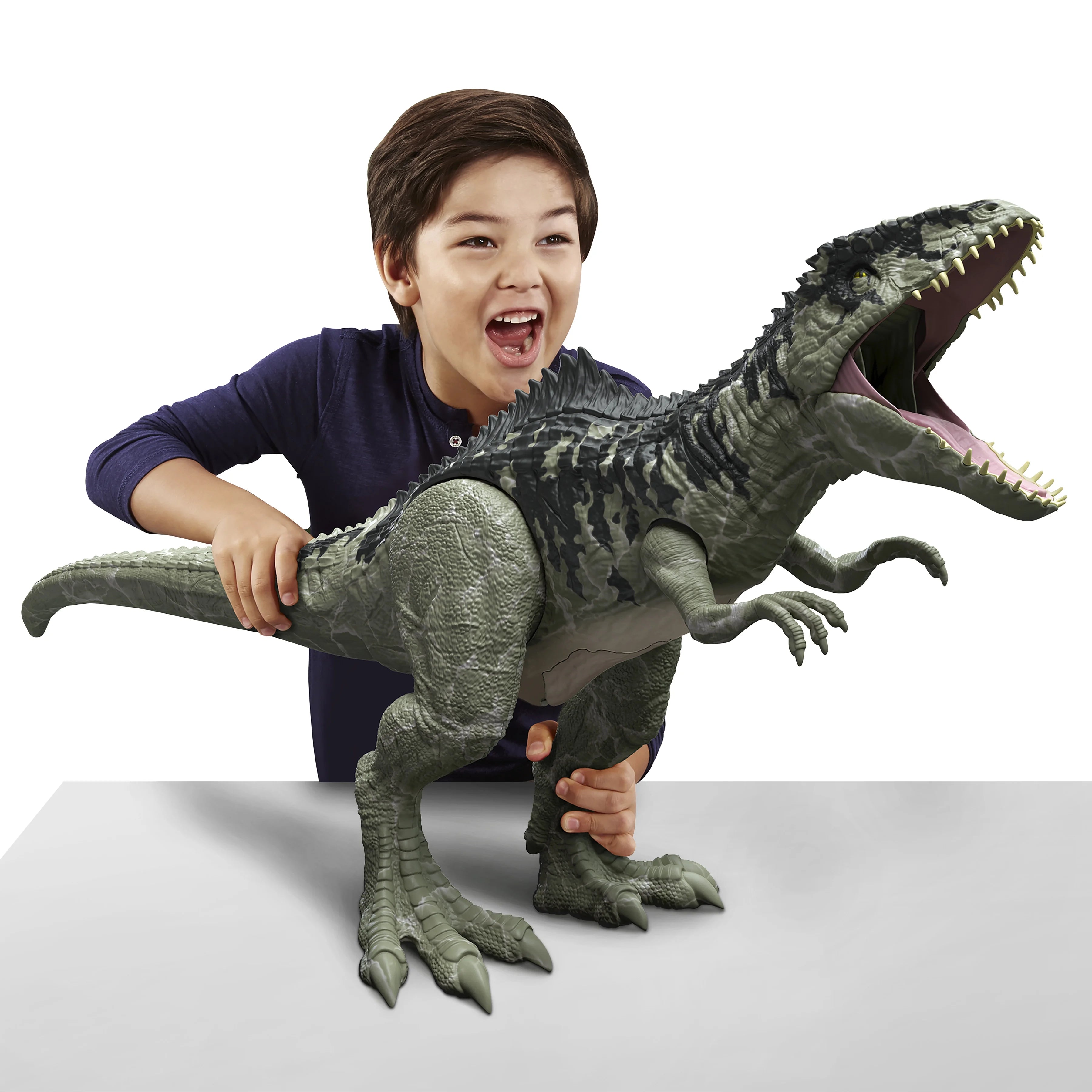 Jurassic World Dominion Super Colossal Giganotosaurus, für Kinder ab 4 Jahren