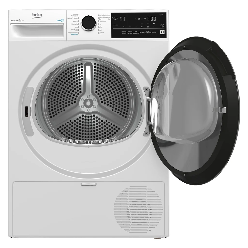 Beko B3T42240S Stand-Wärmepumpentrockner, 8 kg, Energieeffizienzklasse A+++, Weiß, Baujahr 2025
